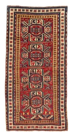 Karabagh Rug, Caucasus, dated 1887