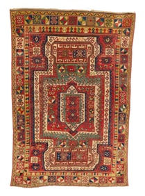 Kazak Rug, Caucasus, ca. 1875