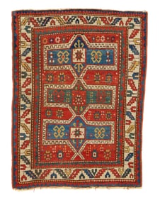 Kazak Rug, Caucasus, ca. 1875