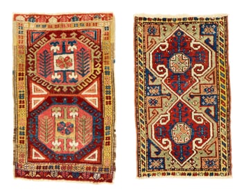 Two Anatolian Yastiks, 19th century