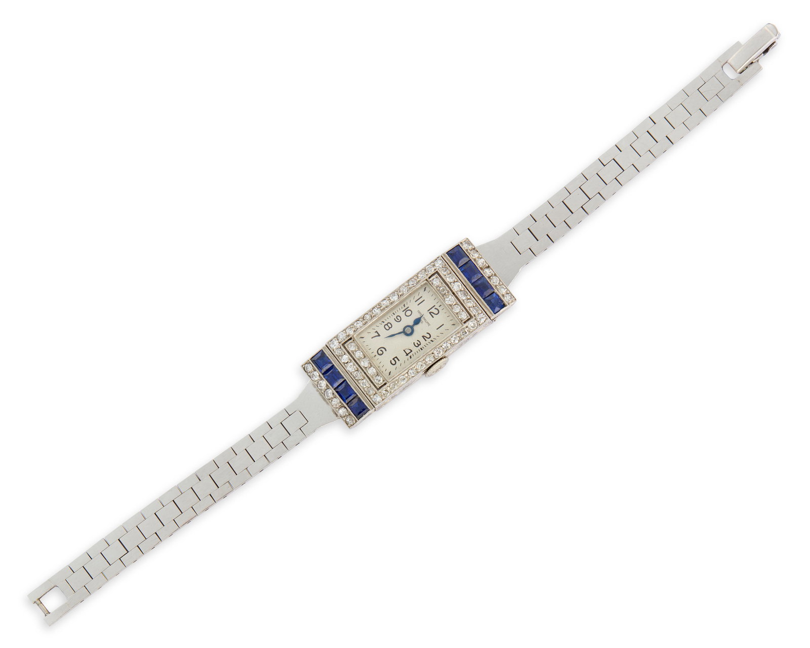 PATEK PHILIPPE Platinum, 14K Gold, Sapphire, and Diamond Wristwatch (1 of 3)