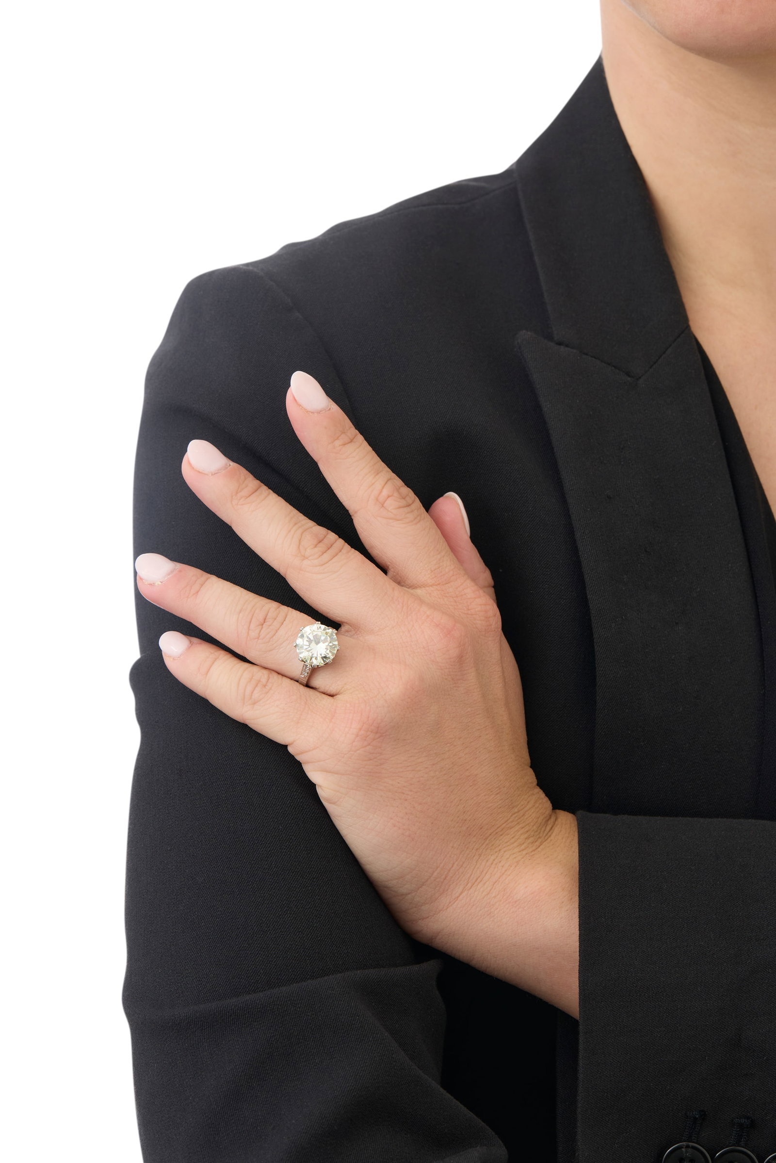 Platinum and Diamond Ring - 3