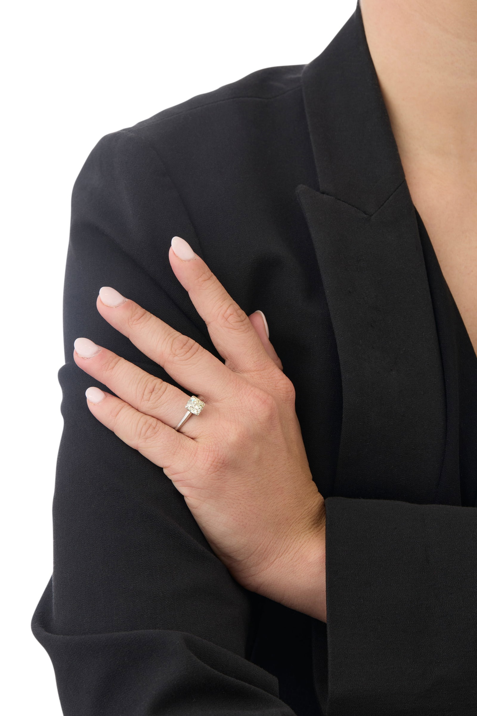 Platinum and Diamond Ring - 3