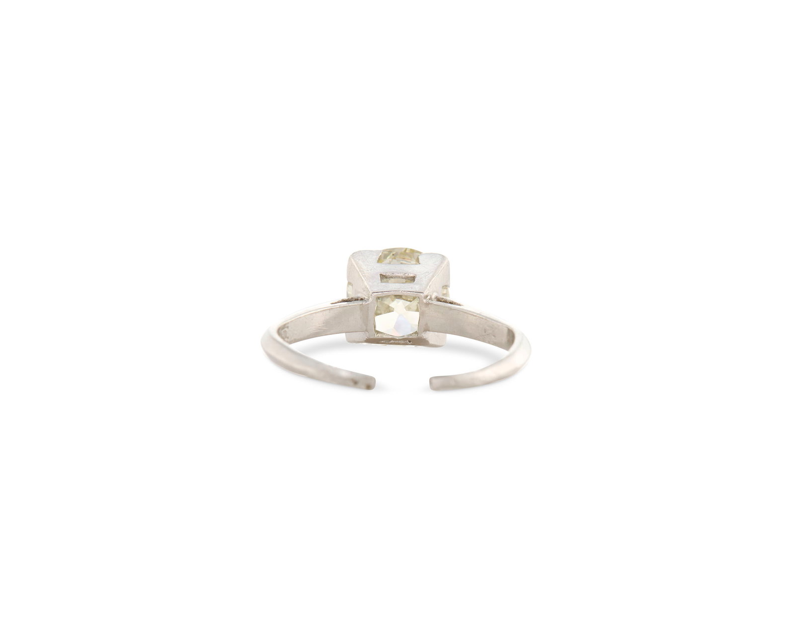 Platinum and Diamond Ring - 2