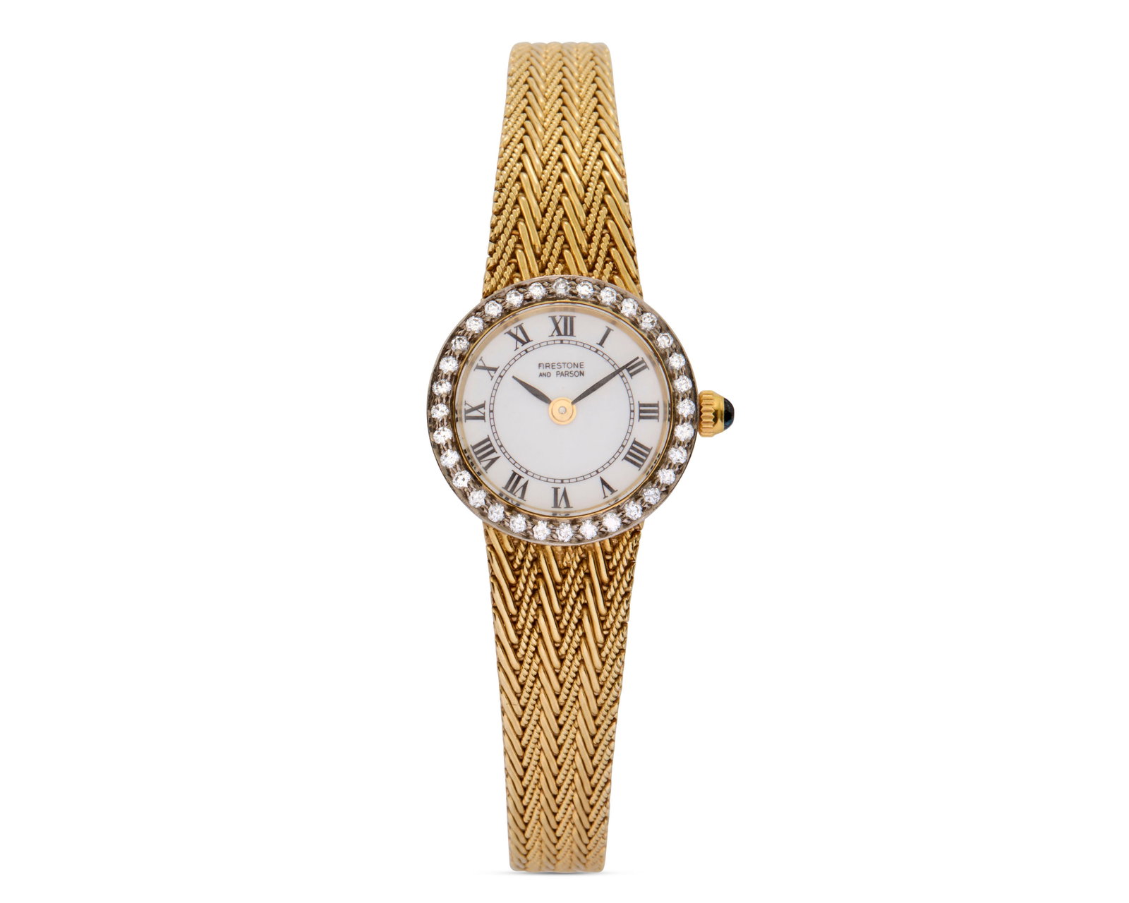 FIRESTONE & PARSON 14K Gold and Diamond Wristwatch (1 of 4)