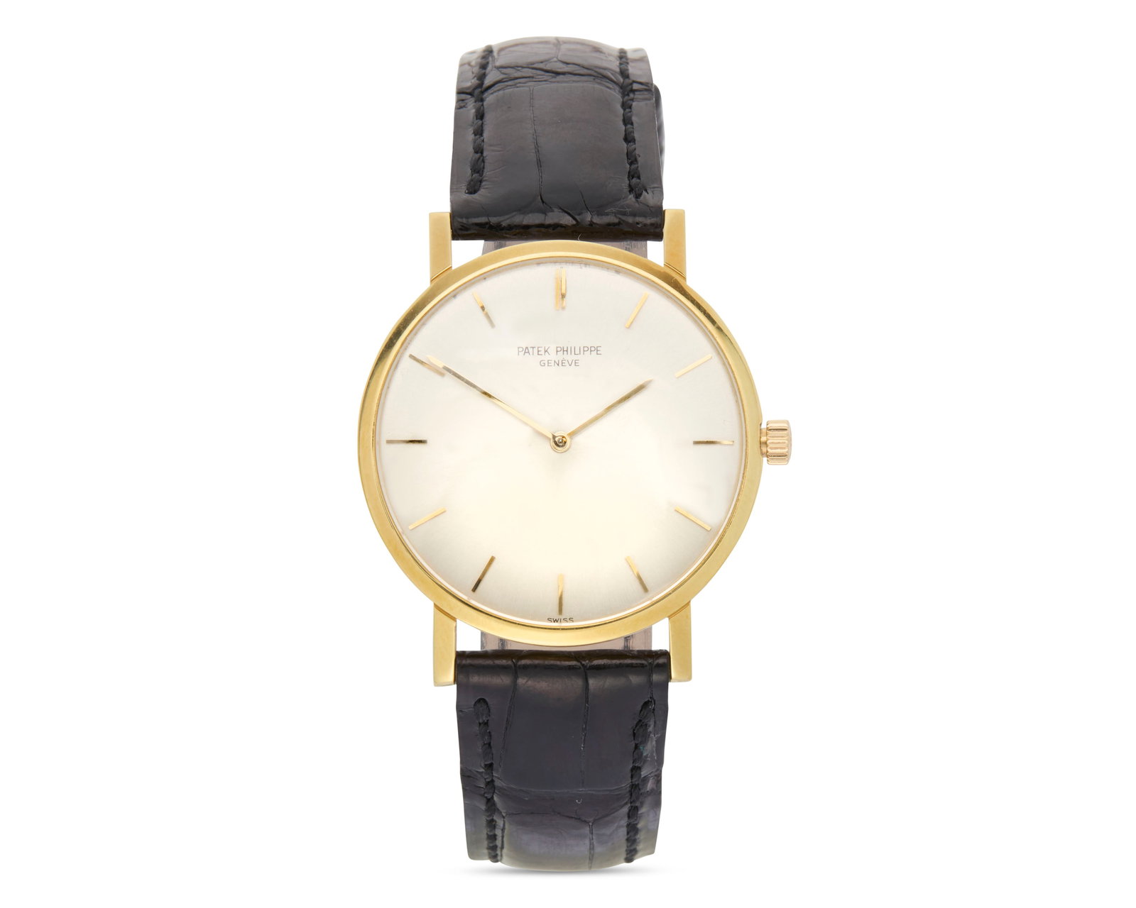 PATEK PHILIPPE 18K Gold 'Calatrava' Wristwatch (1 of 4)