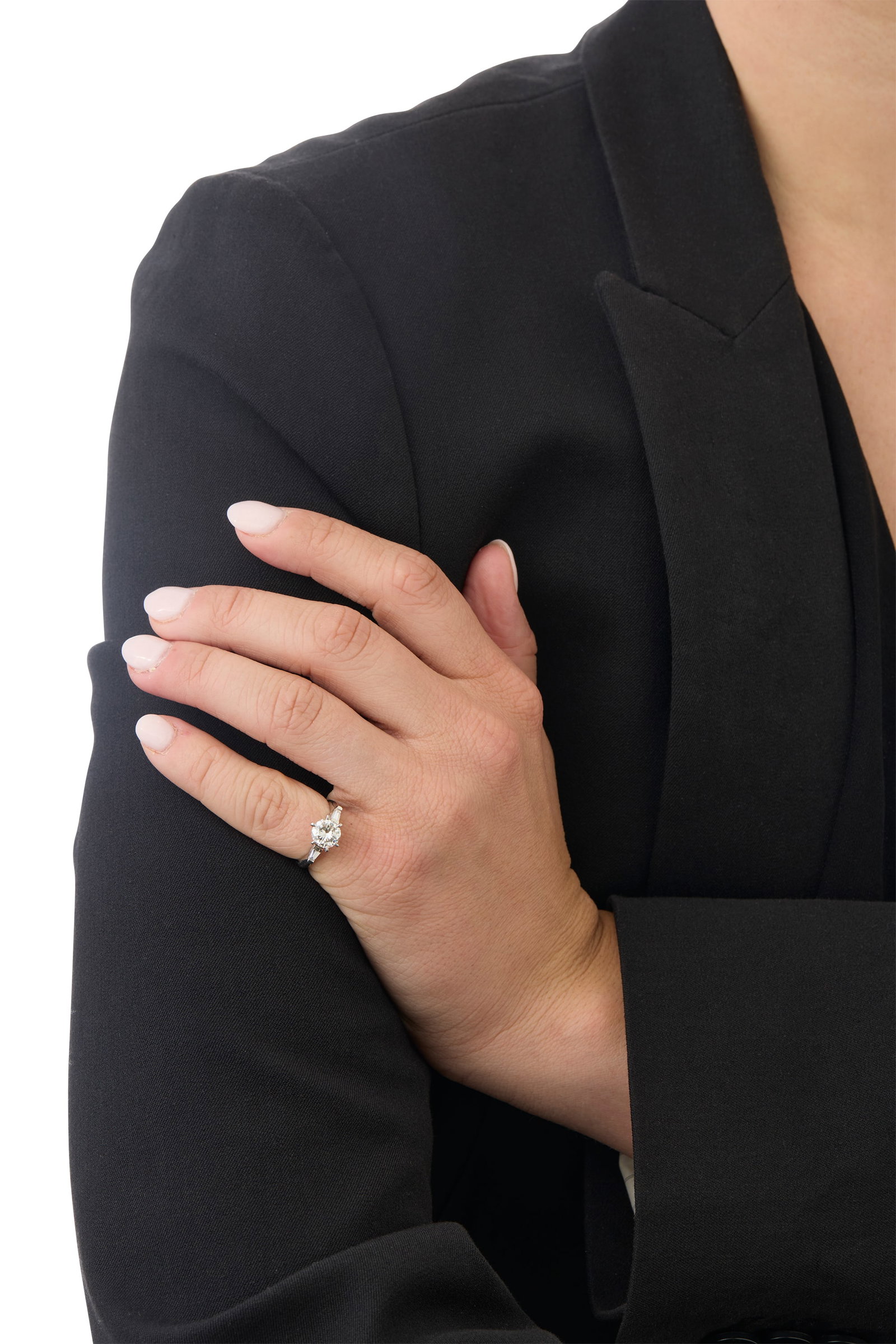 Platinum and Diamond Ring - 3