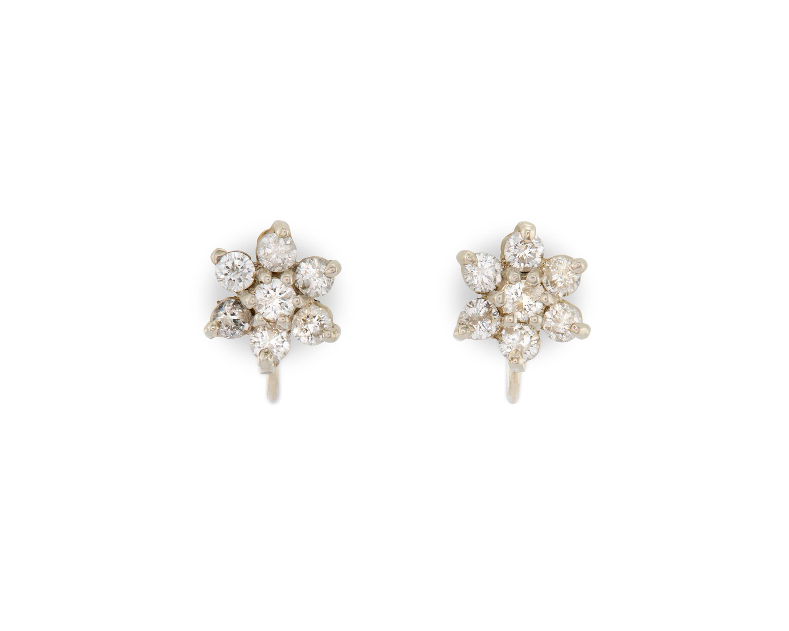 14K Gold and Diamond Earclips (1 of 3)