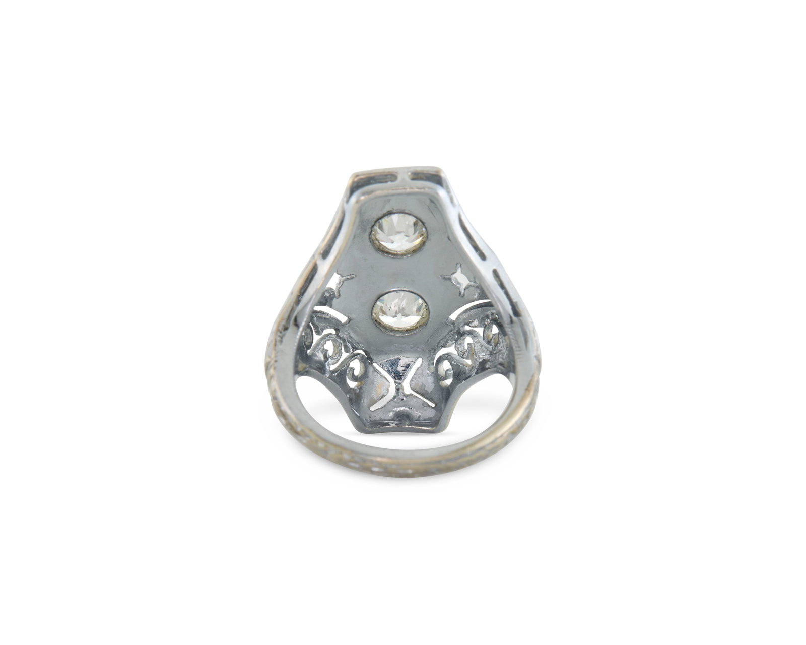 Platinum and Diamond Ring - 2