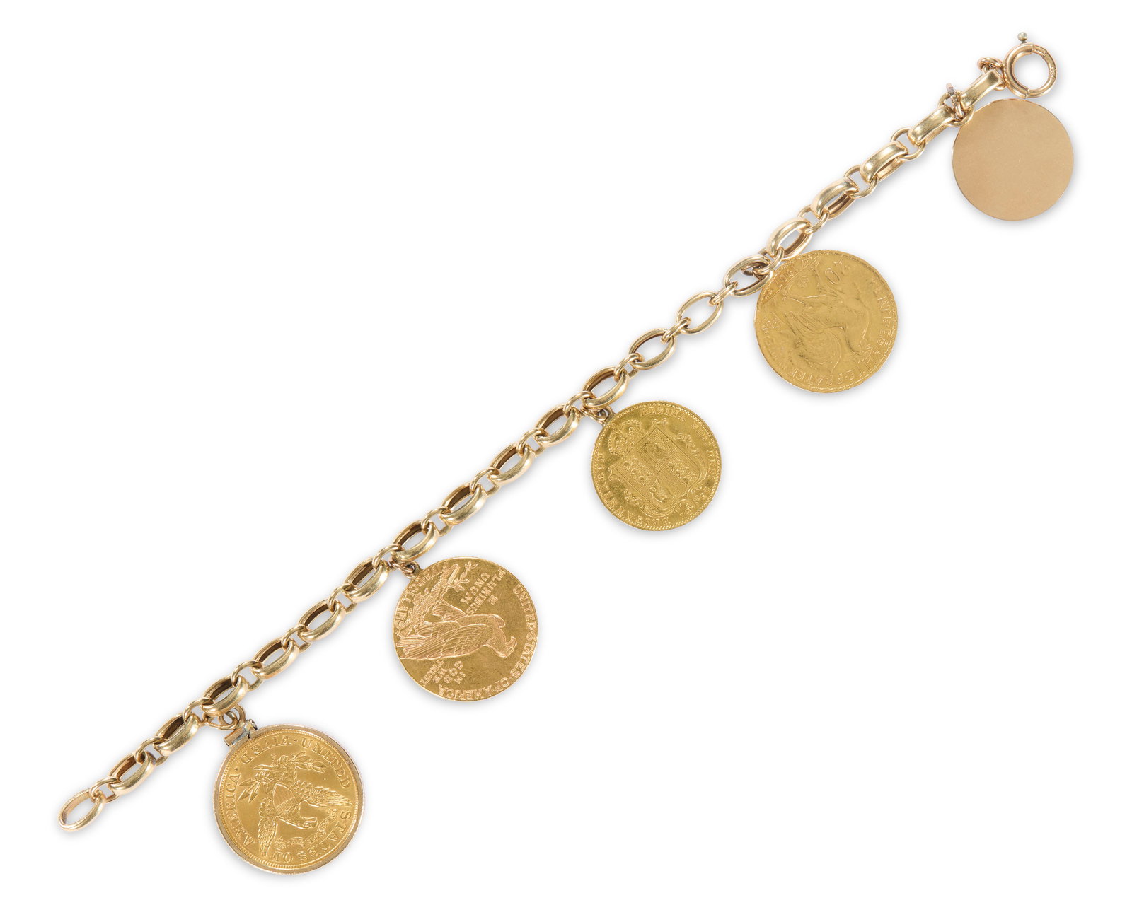 14K Gold Charm Bracelet (1 of 3)