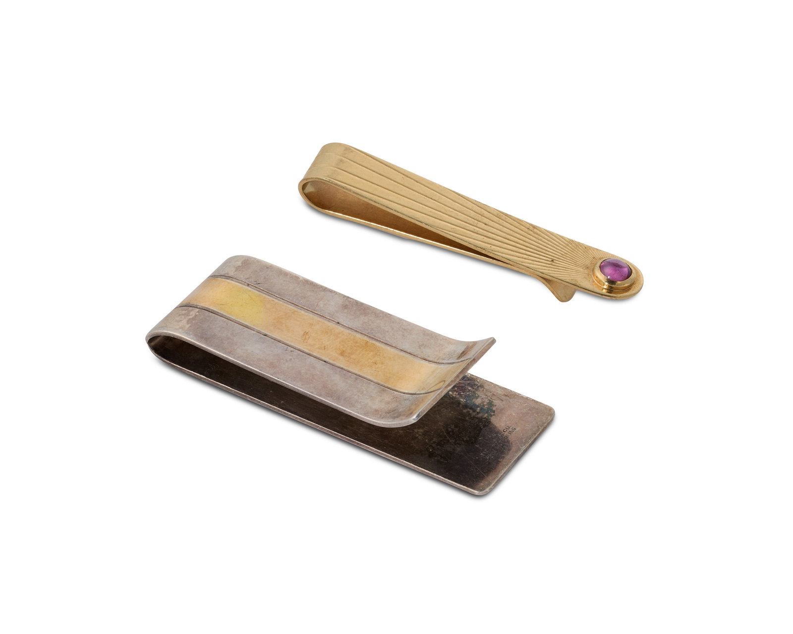 TIFFANY & CO. 14K Gold, Silver, and Gemset Men's Accessories (1 of 2)