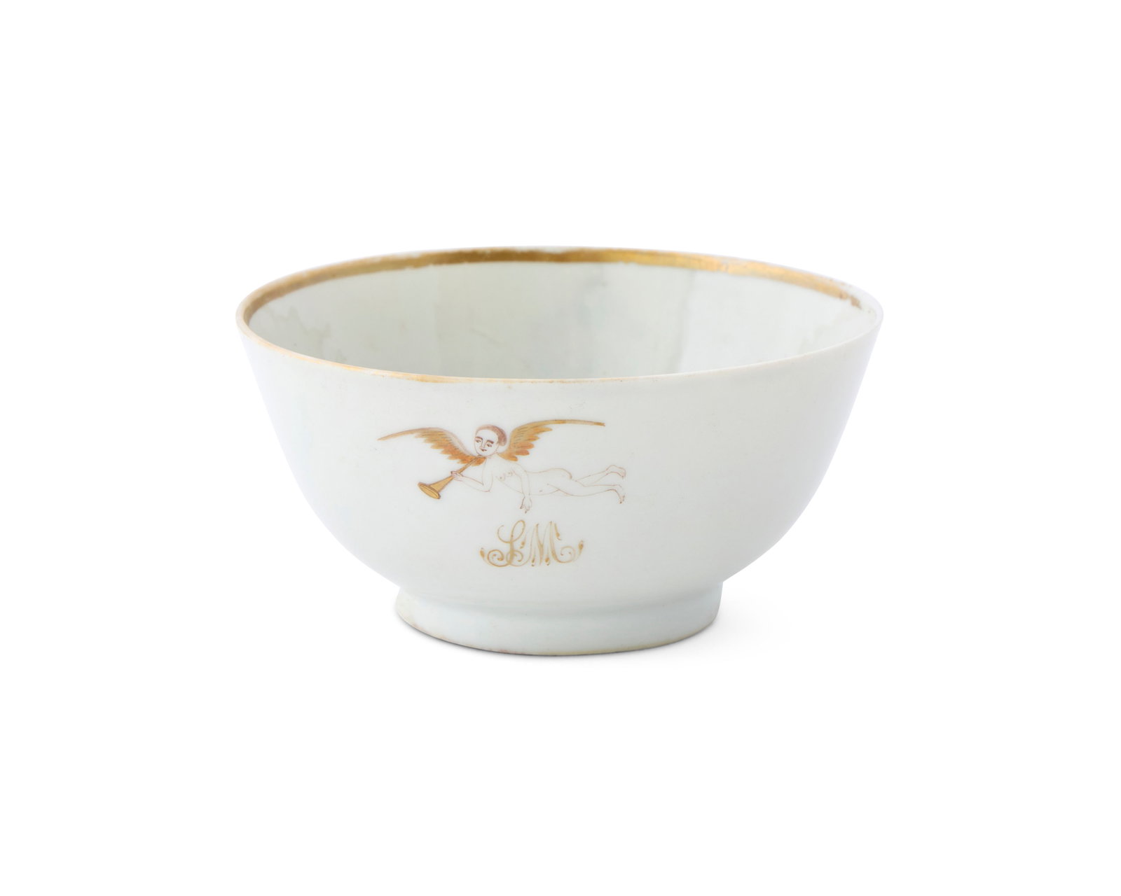 Chinese Export American Market Tea Bowl with a Pseudo-Society of Cincinnati Design (1 of 1)