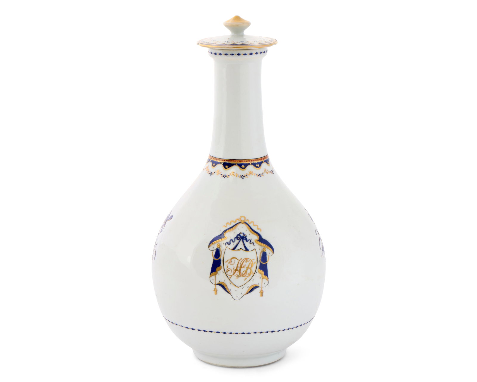 Unrecorded Chinese Export American Market Monogrammed Guglet with Cover, belonging to Hope Brown, (1 of 1)