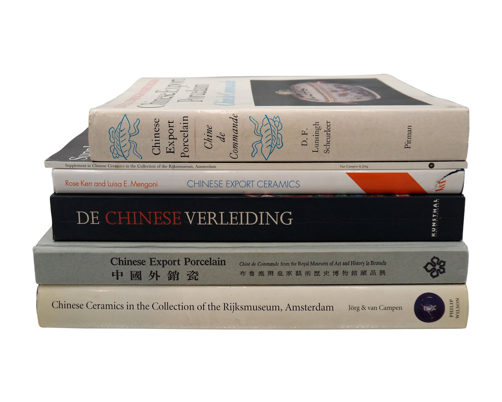 Six Volumes on European Institutional and Private Collections of Chinese Export Porcelain (1 of 1)