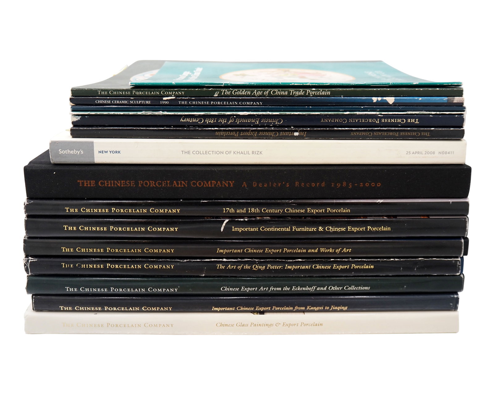 Sixteen Books from the Chinese Porcelain Company in New York City (1 of 1)