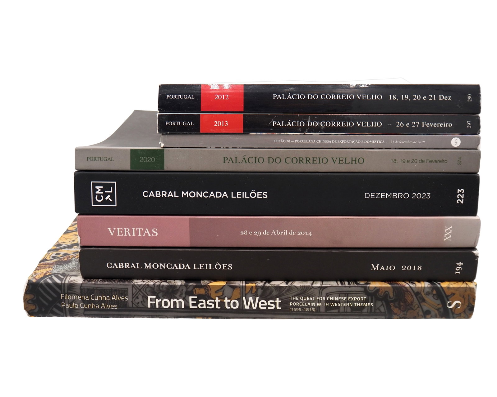 Eight Chinese Export Portuguese Market Catalogues (1 of 1)