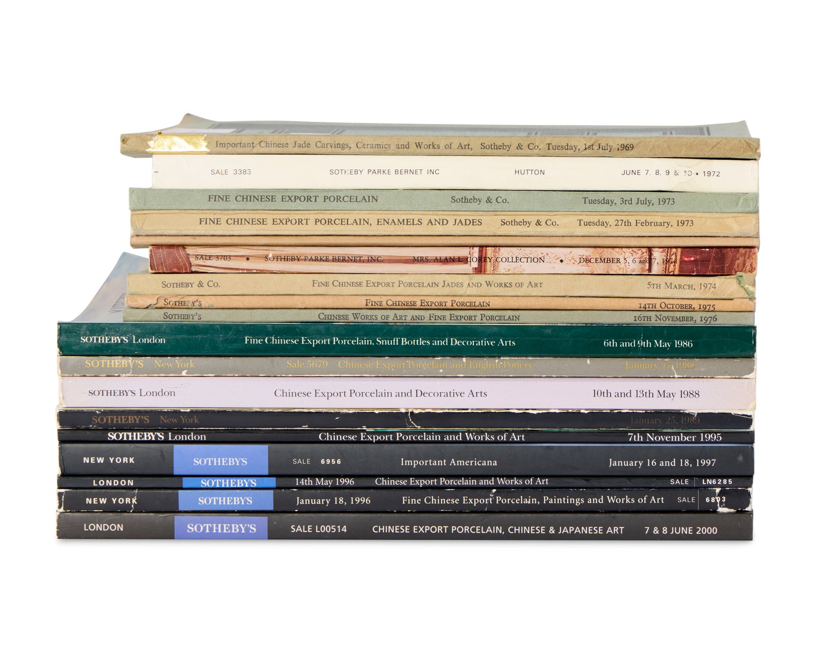 A Collection of Sotheby’s Chinese Export Auction Catalogues (1 of 1)