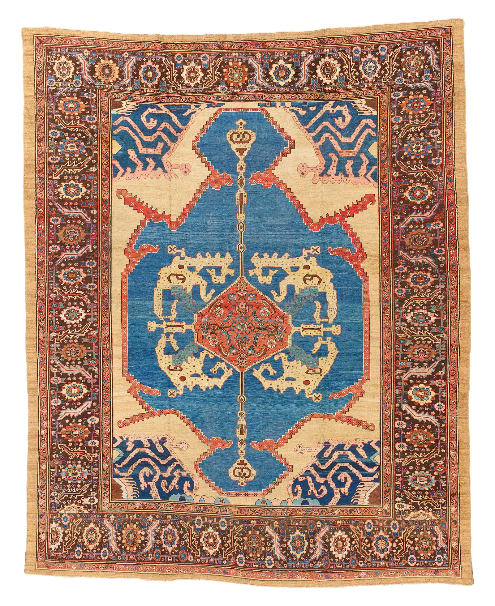 Bakshaish Carpet, Persia, ca. 1850 (1 of 2)