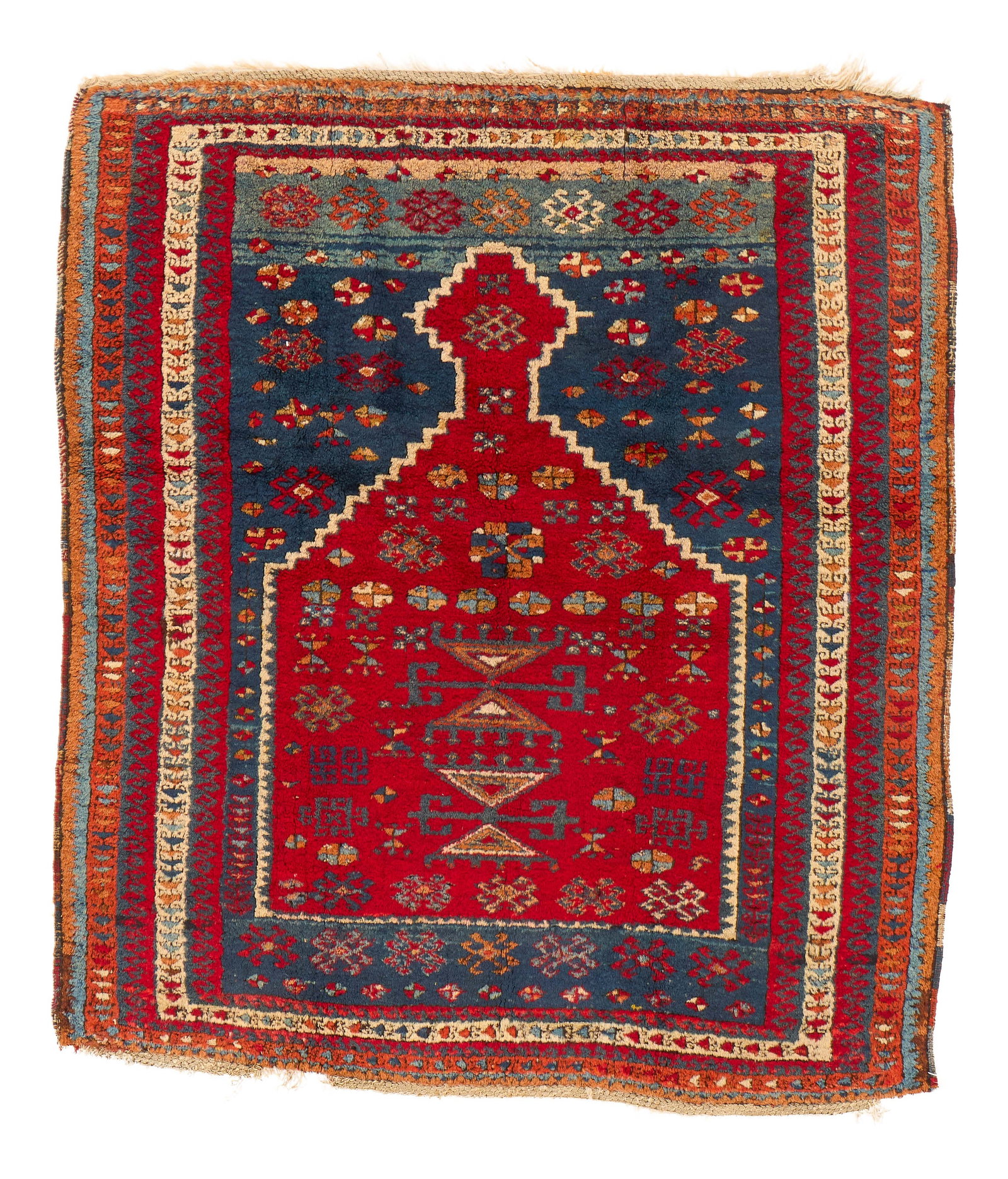 Yuruk Prayer Rug, Anatolia, ca. 1900 (1 of 2)