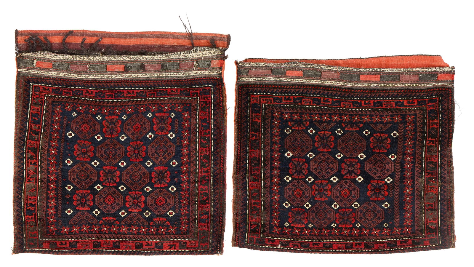 Pair of Belouch Bags, Afghanistan, ca. 1900 (1 of 2)