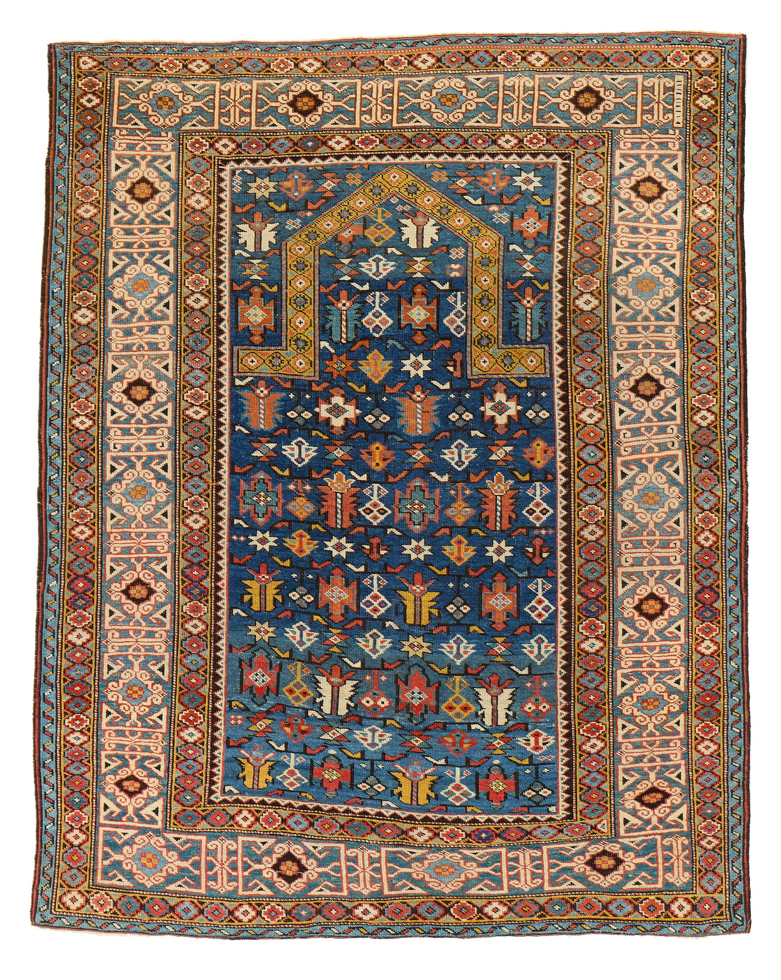Chi Chi Prayer Rug, Caucasus, ca. 1875: Chi Chi Prayer Rug, Caucasus, ca. 1875 4 ft. 10 in. x 3 ft. 10 in. Provenance: The Keshishian Legacy Collection, Los Angeles, CA.