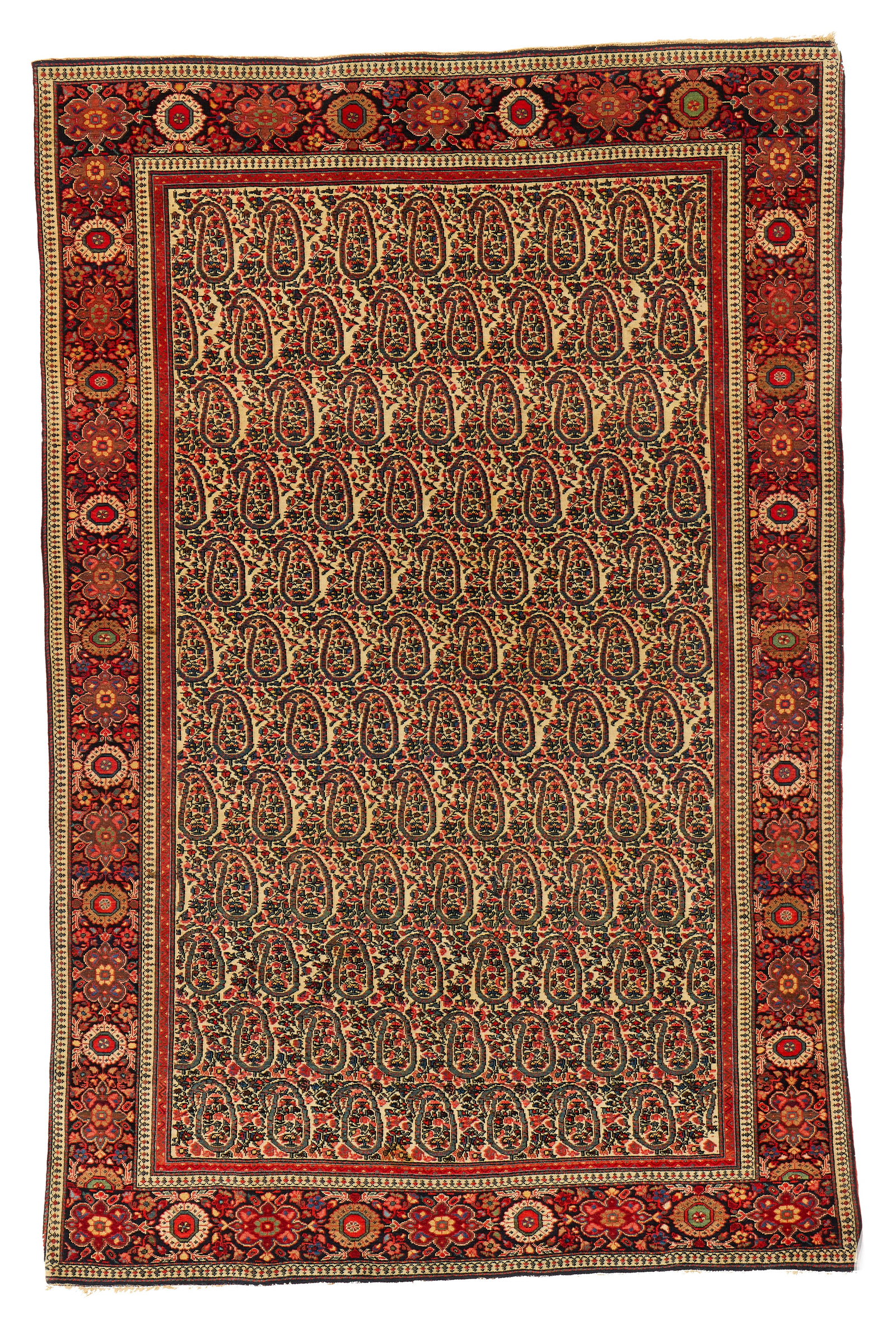 Sarouk Fereghan Rug, Persia, ca. 1900: Sarouk Fereghan Rug, Persia, ca. 1900 6 ft. 4 in. x 4 ft. 1 in. Provenance: The Keshishian Legacy Collection, Los Angeles, CA.