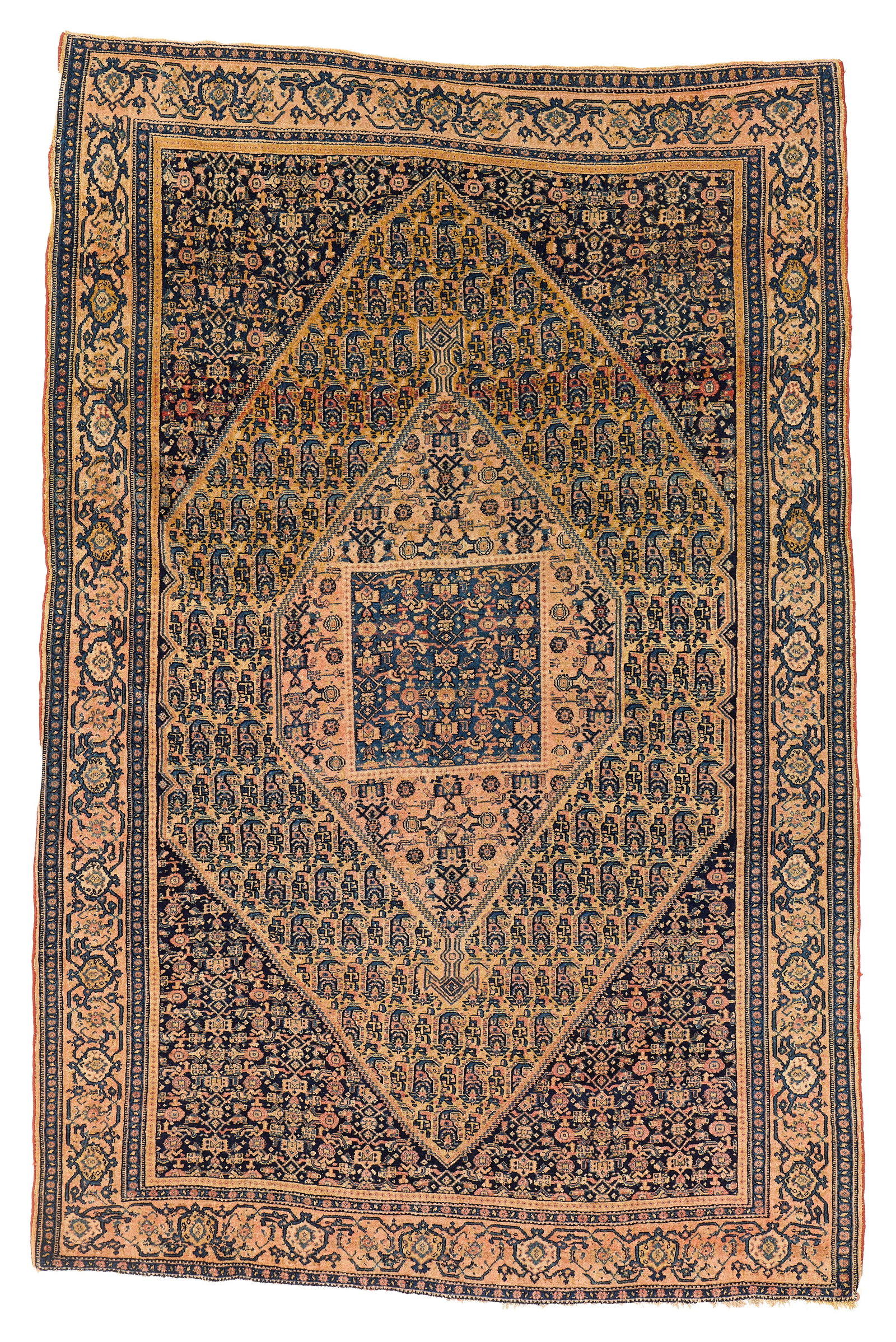 Senna Rug, Persia, with silk warps, ca. 1900: Senna Rug, Persia, with silk warps, ca. 1900 6 ft. 8 in. x 4 ft. 5 in. Provenance: The Keshishian Legacy Collection, Los Angeles, CA.