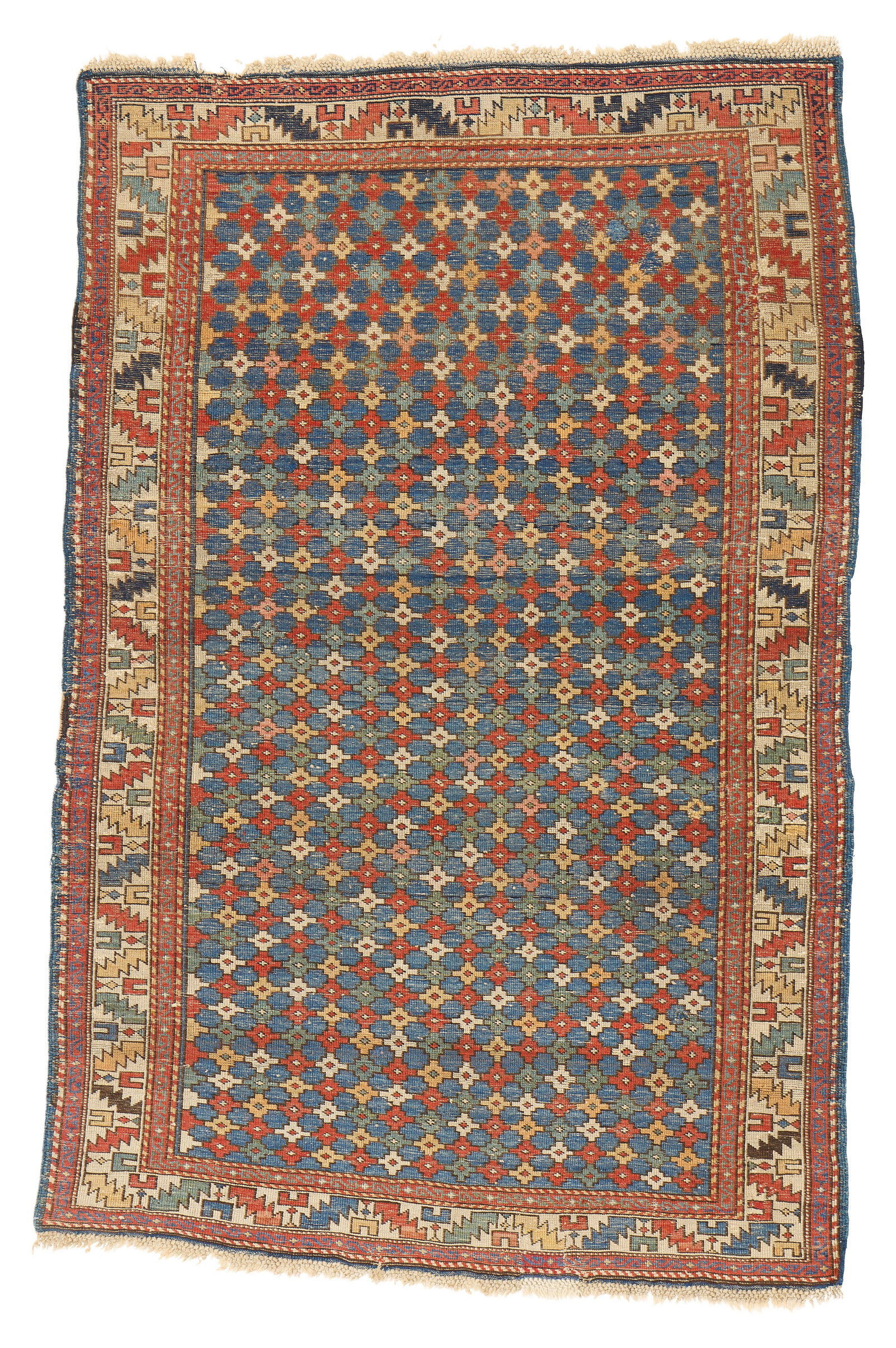 Kuba Tile Pattern Rug, Caucasus, ca. 1875 - 2