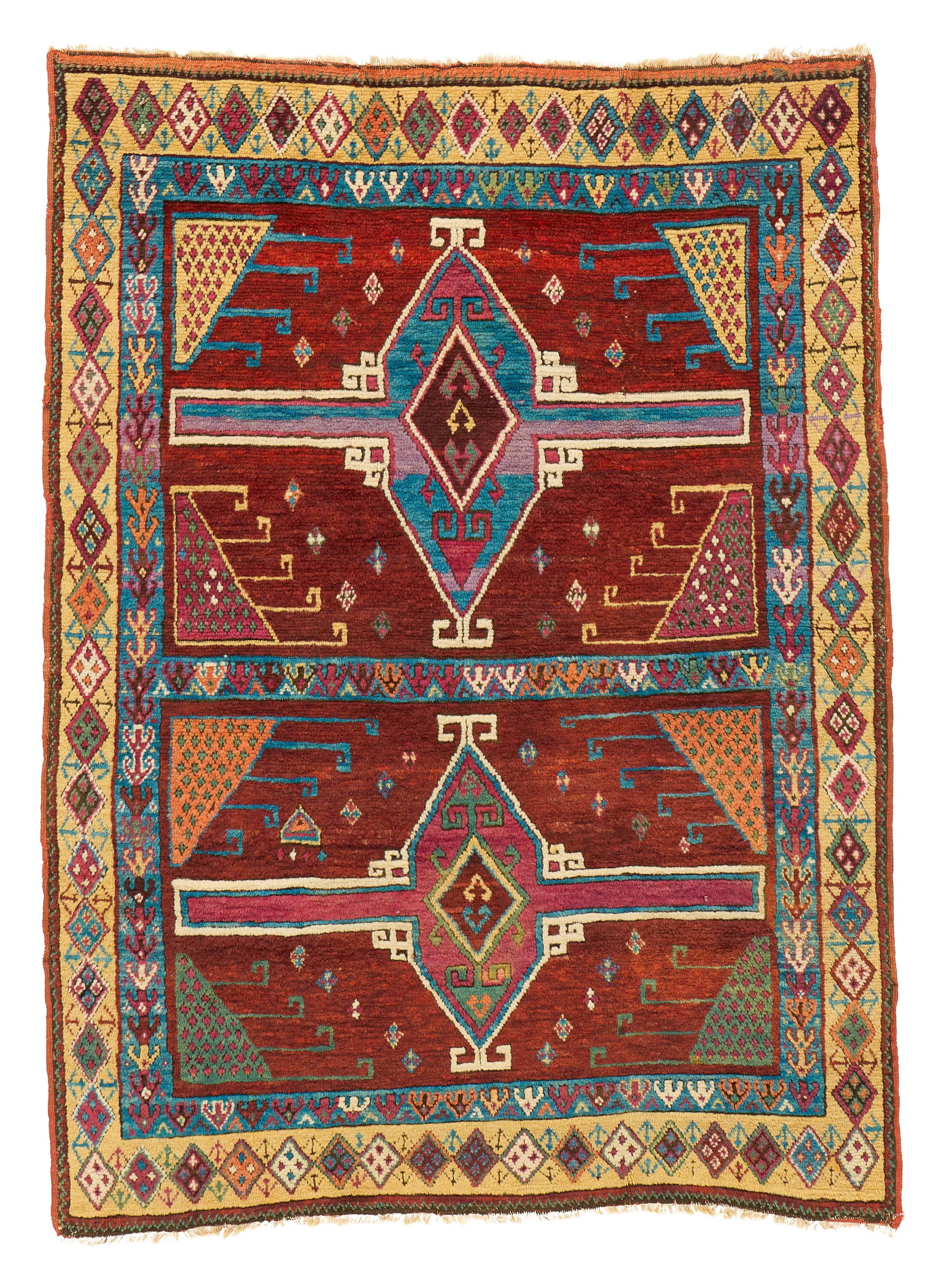 Anatolian Village Rug, ca. 1875 (1 of 2)
