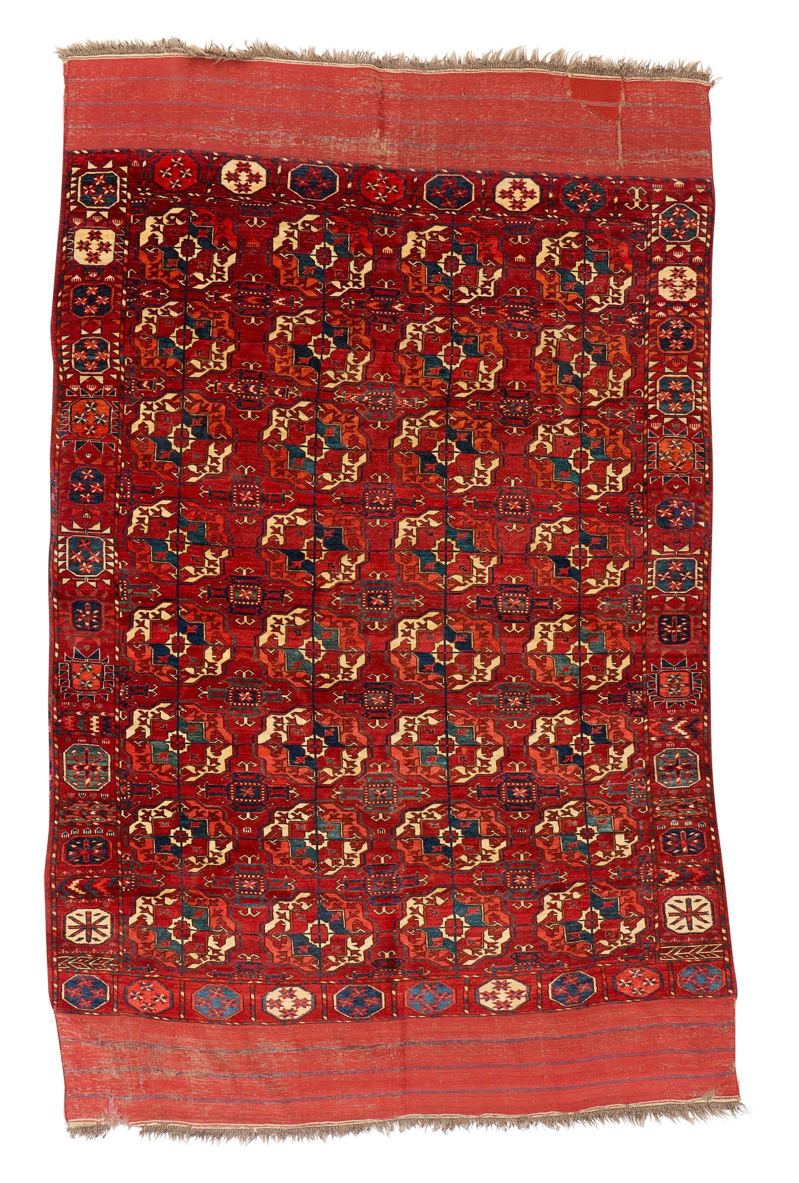 Tekke Main Carpet, Turkestan, ca. 1875 (1 of 2)