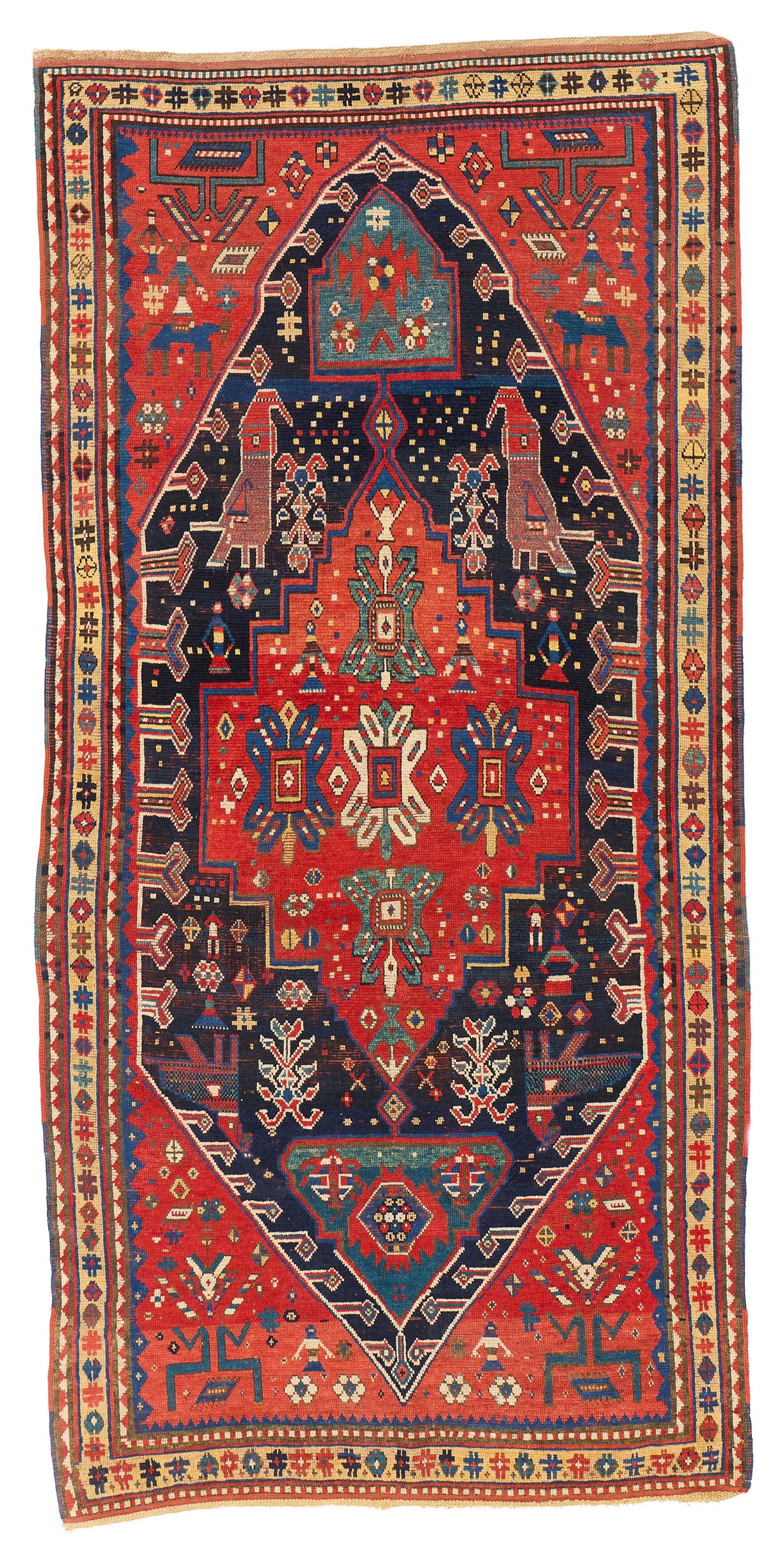Armenian Rug, ca. 1875: Armenian Rug, ca. 1875 9 ft. 2 in. x 4 ft. 5 in. Provenance: The Keshishian Legacy Collection, Los Angeles, CA.