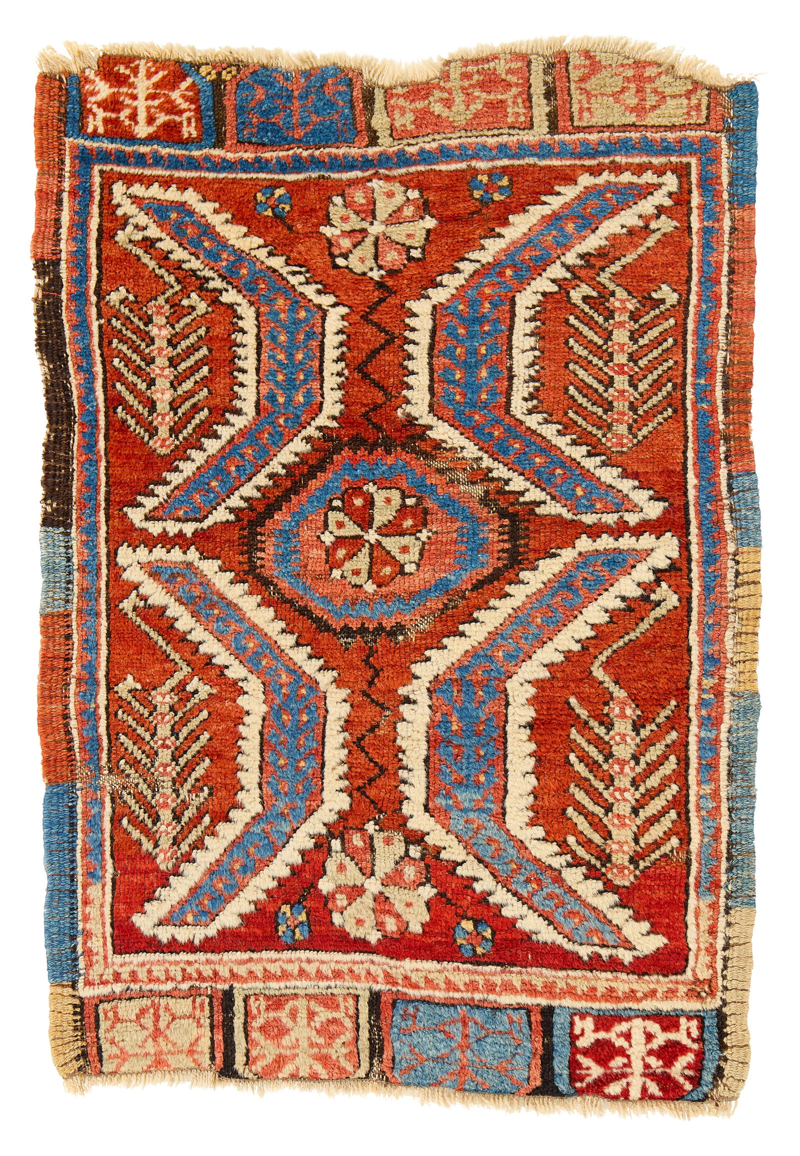 Central Anatolian Yastik, 19th century: Central Anatolian Yastik, 19th century 3 ft. x 2 ft. Provenance: The Keshishian Legacy Collection, Los Angeles, CA. Other notes: Yastiks ? used as pillow or bolster covers ? are small Turkish rugs