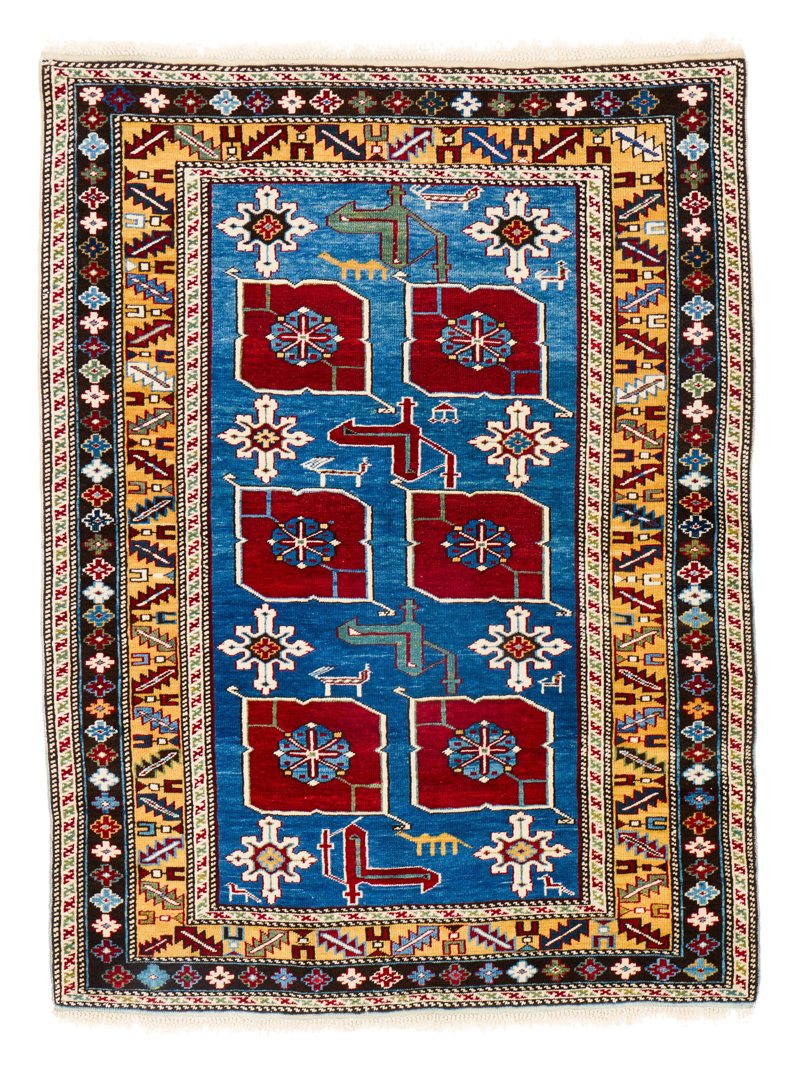 Fine Karagashli Rug, Caucasus, ca. 1875: Fine Karagashli Rug, Caucasus, ca. 1875 4 ft. x 2 ft. 10 in. Provenance: The Collection of Dr. Donald Breyer, Highland Park, IL. Literature: For a similar example, see: Eberhart Herrmann, Rare Orienta
