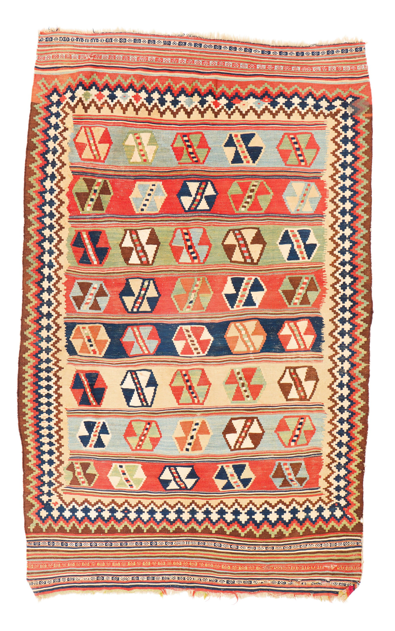 South Persian Kilim, last quarter 19th century (1 of 2)