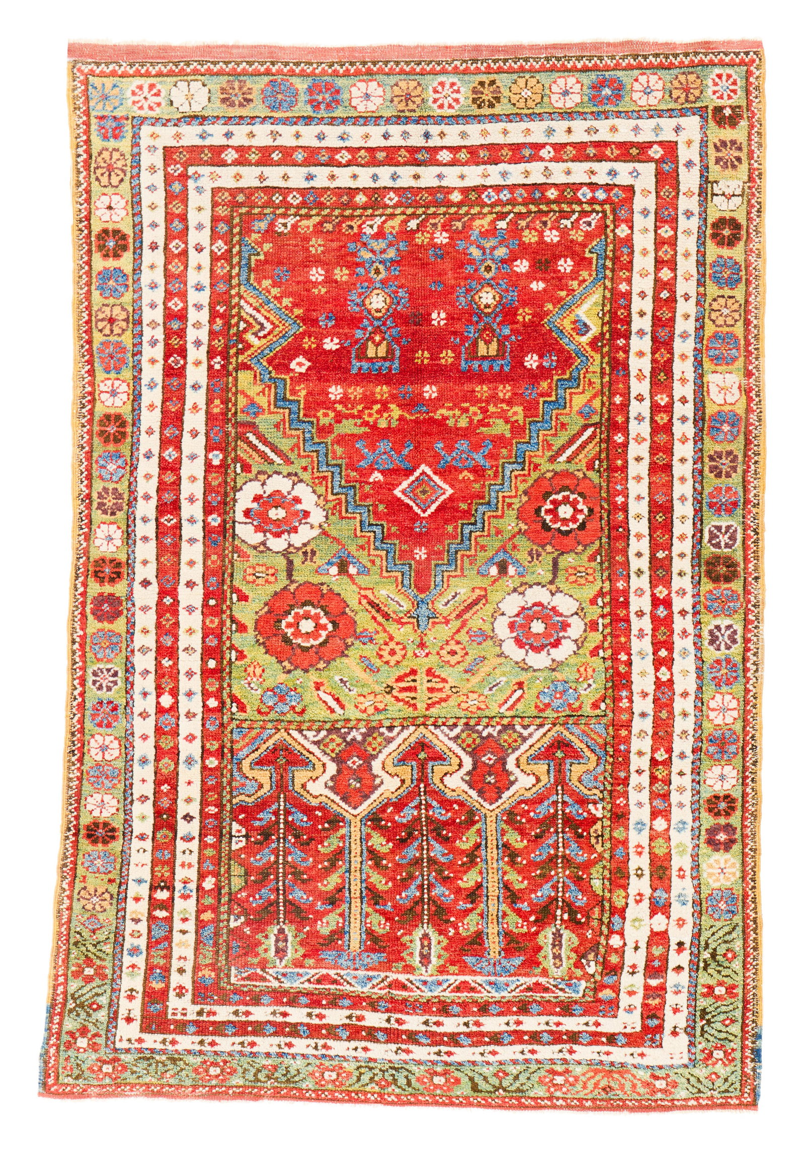 Anatolian Prayer Rug, ca. 1875 (1 of 2)