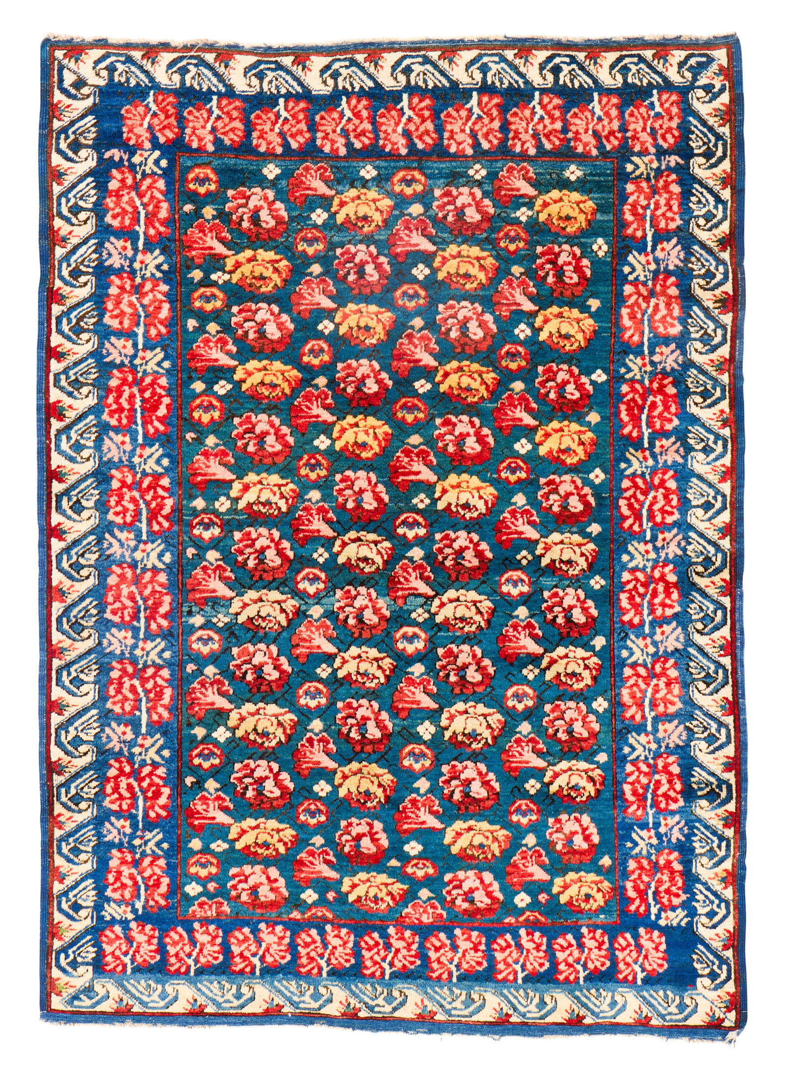 Seychour Rug, Caucasus, ca. 1875: Seychour Rug, Caucasus, ca. 1875 5 ft. 3 in. x 4 ft. Provenance: The Collection of Dr. Donald Breyer, Highland Park, IL. Literature: For a similar example, see: Ulrich Schurmann, Caucasian Rugs (Londo