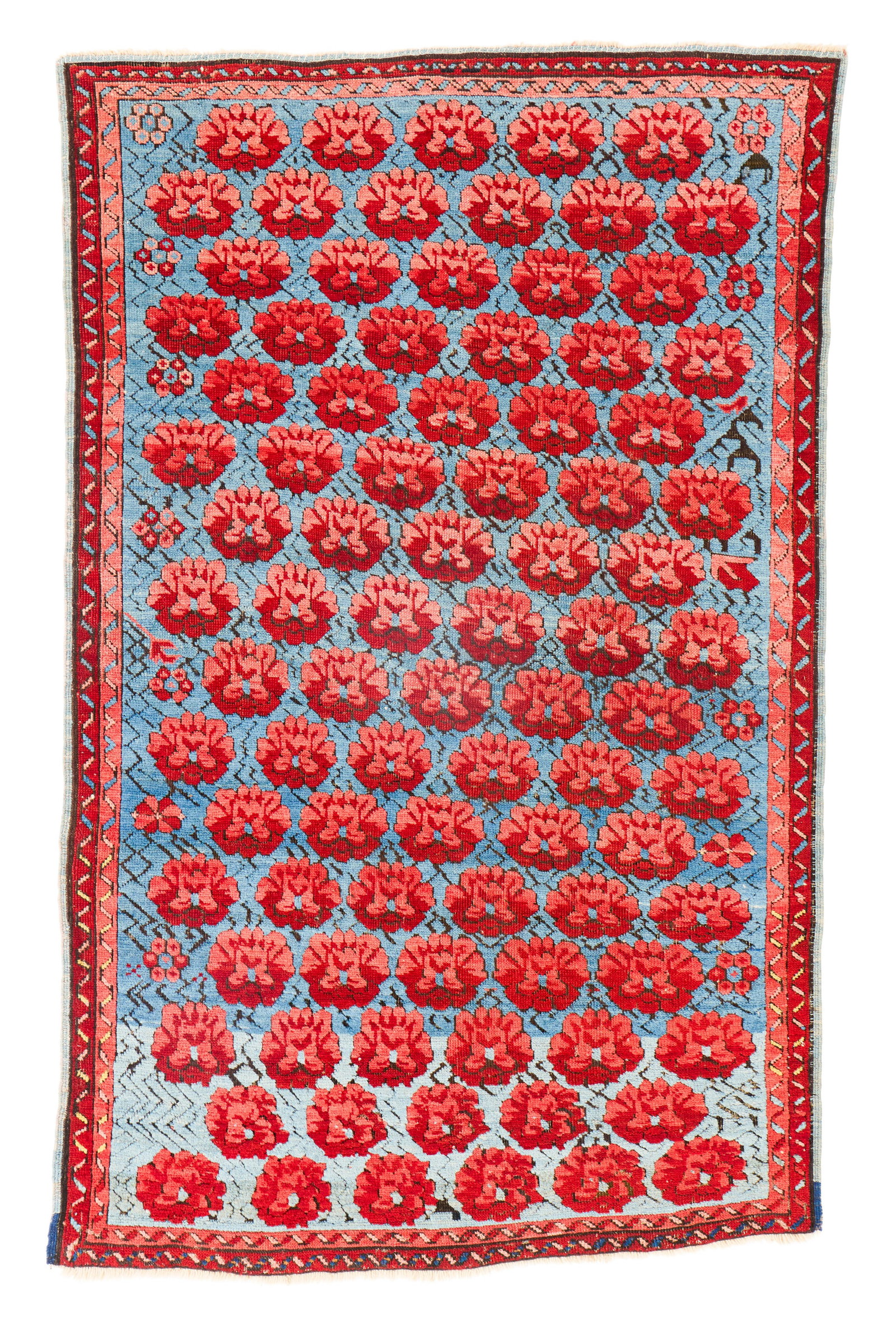 Seychour Rug, Caucasus, ca. 1875: Seychour Rug, Caucasus, ca. 1875 5 ft. x 3 ft . 4 in. Provenance: The Collection of Dr. Donald Breyer, Highland Park, IL. Literature: For a similar example, see: Ulrich Schurmann, Caucasian Rugs (Lond