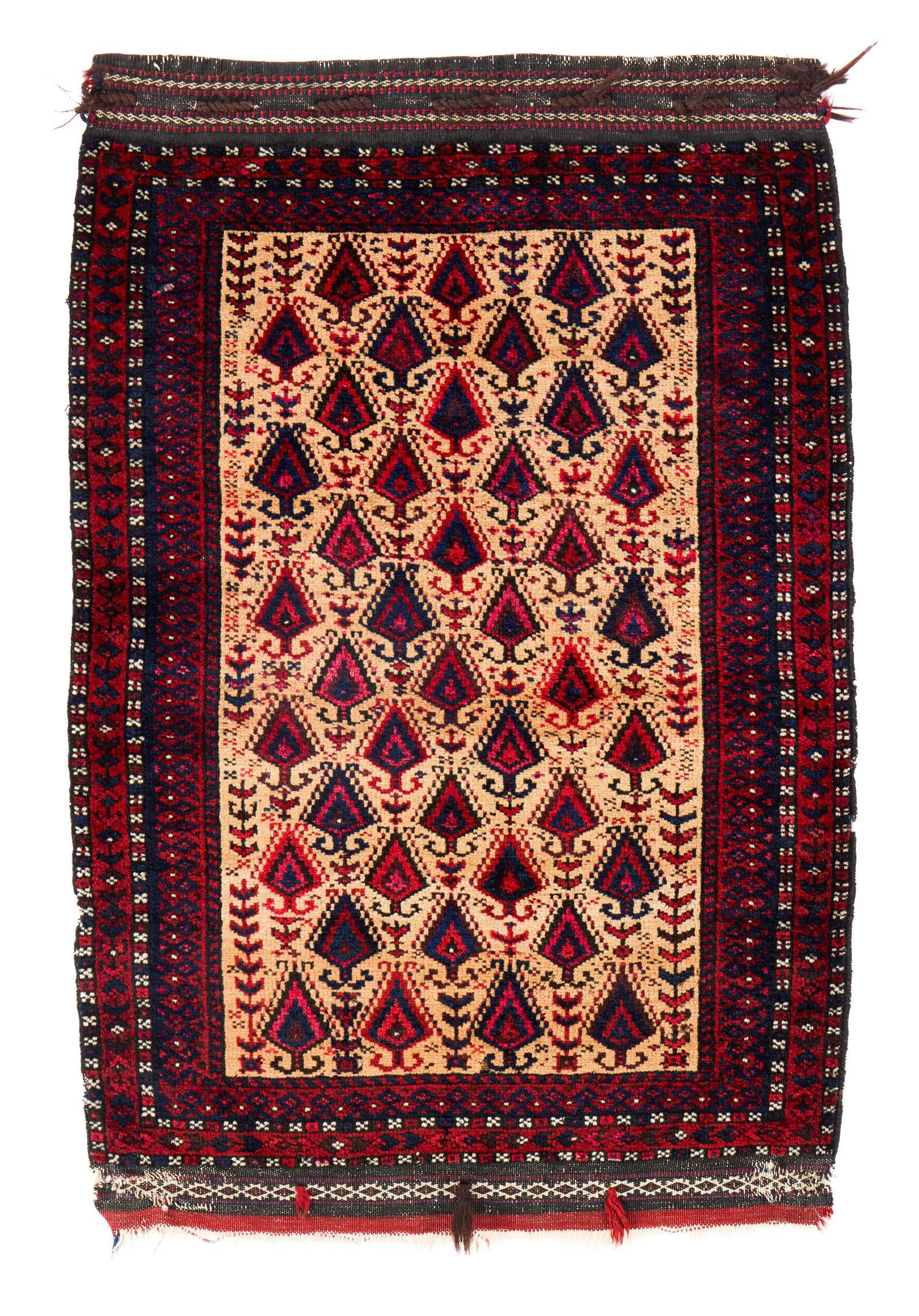 Belouch Cushion Front, Afghanistan, ca. 1900: Belouch Cushion Front, Afghanistan, ca. 1900 3 ft. x 2 ft. Provenance: The Collection of Dr. Donald Breyer, Highland Park, IL.