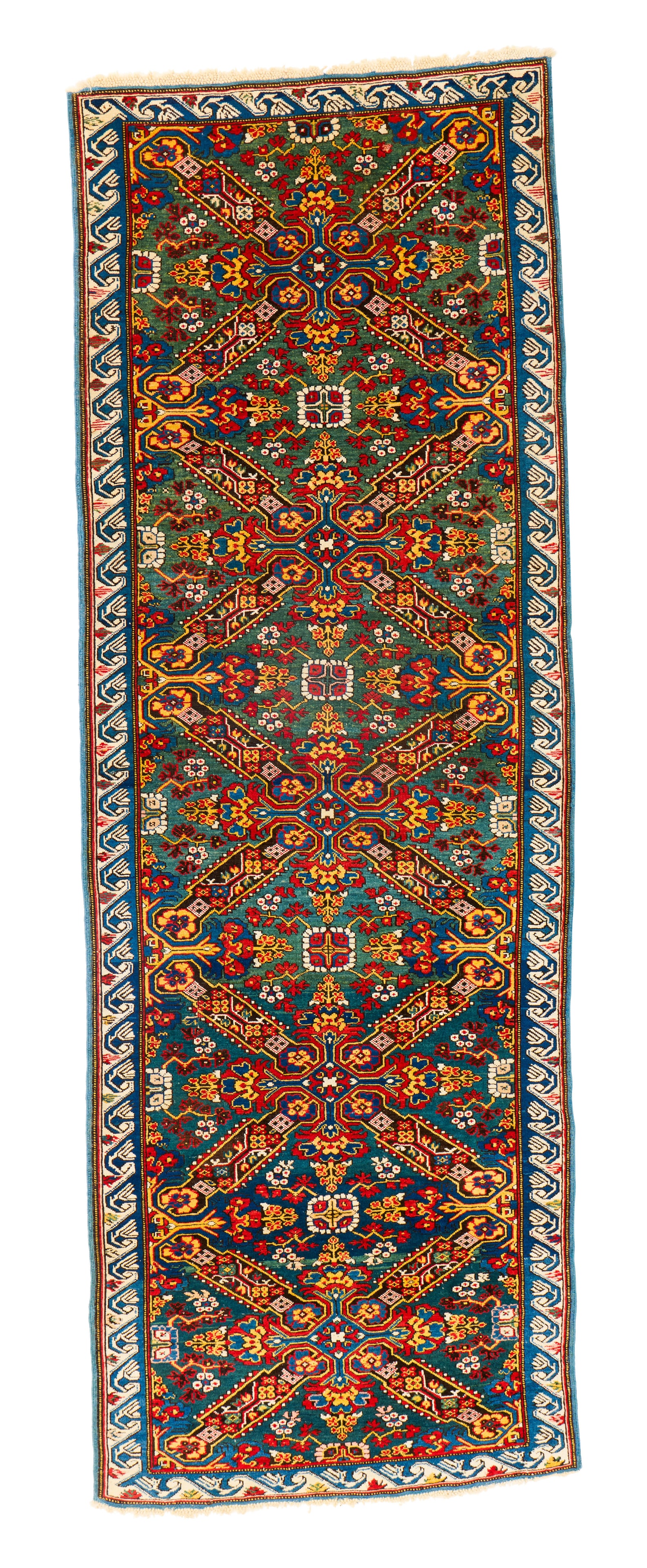 Seychour Rug, Caucasus, ca. 1875: Seychour Rug, Caucasus, ca. 1875 8 ft. 9 in. x 3 ft. Provenance: The Collection of Dr. Donald Breyer, Highland Park, IL.