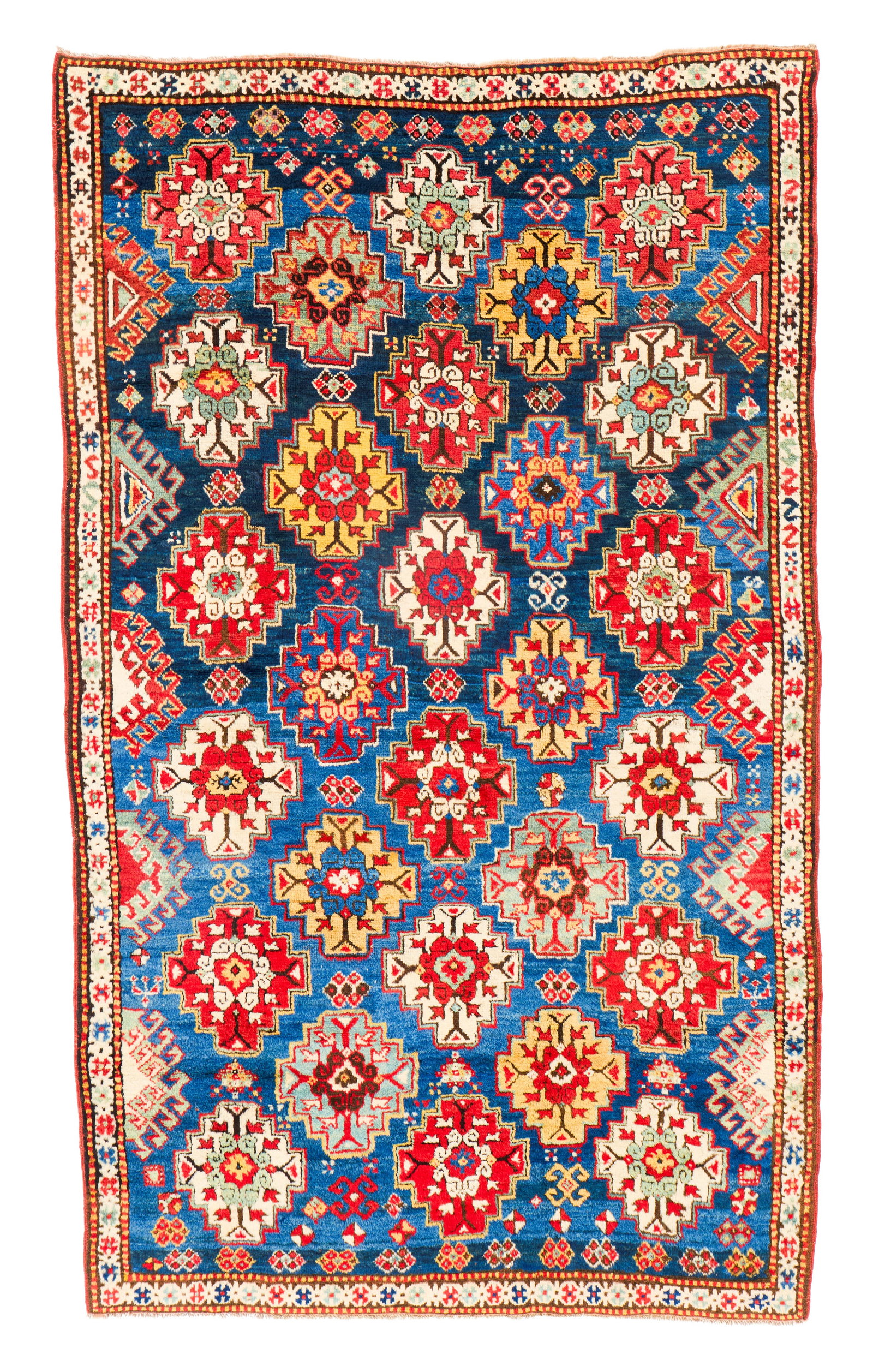 Kuba Rug, Caucasus, last quarter 19th century: Kuba Rug, Caucasus, last quarter 19th century 7 ft. 8 in. x 4 ft. 8 in. Provenance: The Collection of Dr. Donald Breyer, Highland Park, IL.
