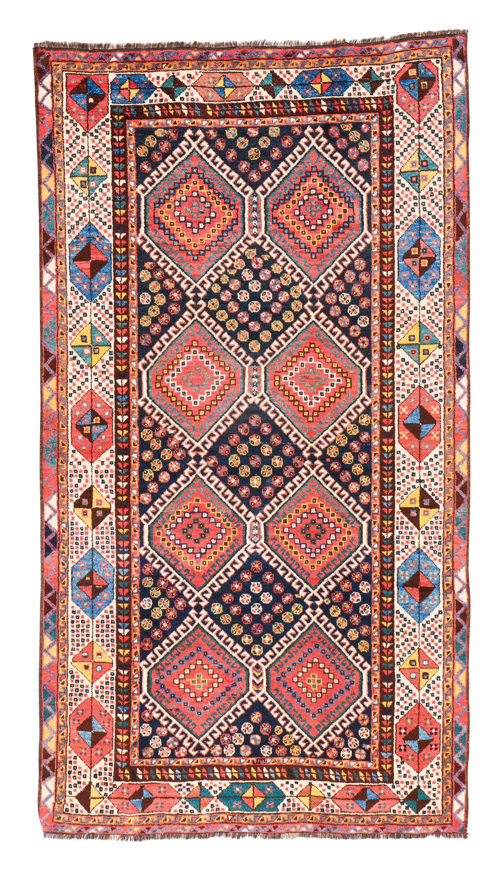South Persian Rug, ca. 1900: South Persian Rug, ca. 1900 9 ft. x 4 ft. 9 in. Provenance: The Collection of Dr. Donald Breyer, Highland Park, IL.
