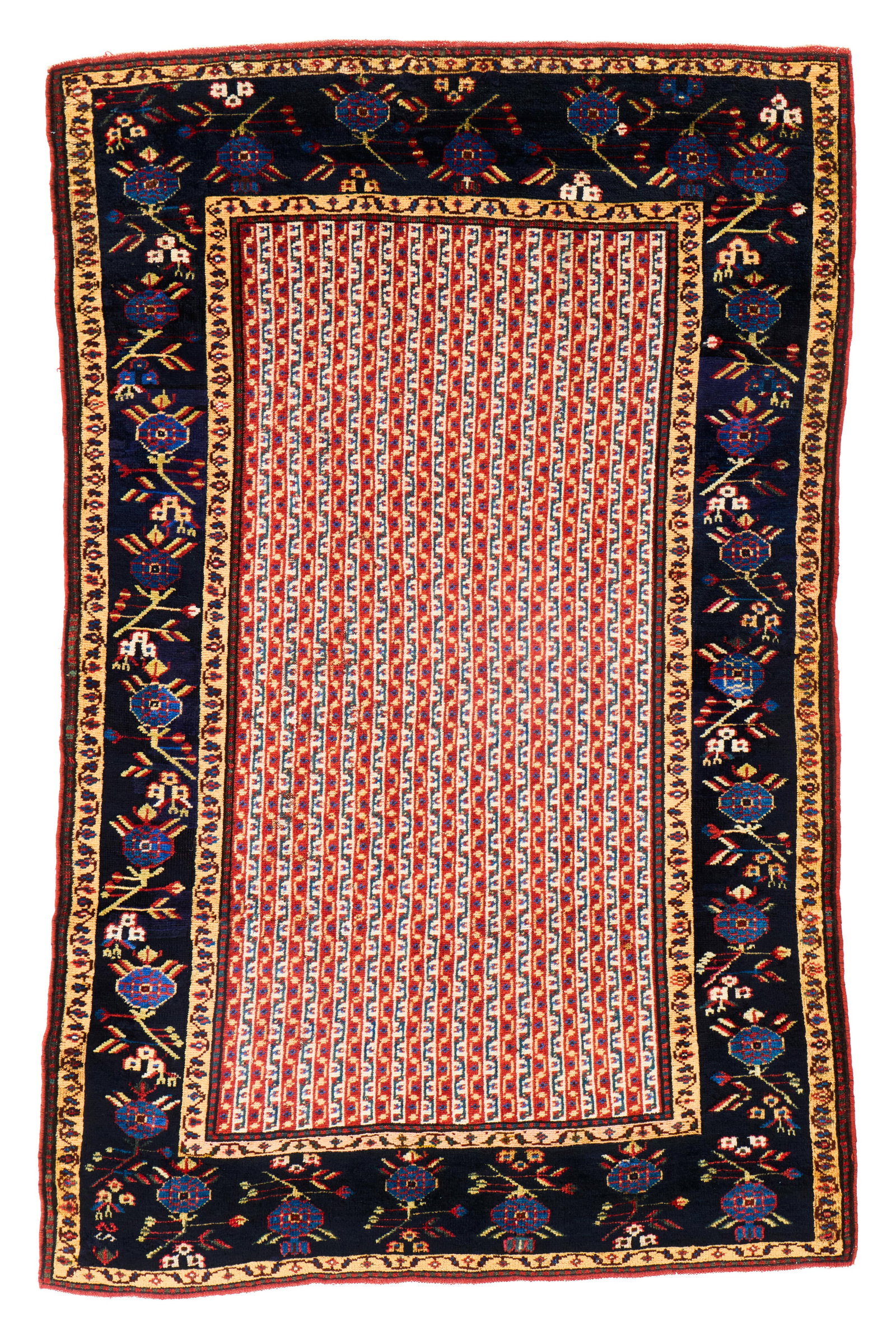 Qashgai Rug, Persia, ca. 1900: Qashgai Rug, Persia, ca. 1900 5 ft. x 3 ft. 3 in. Provenance: The Collection of Dr. Donald Breyer, Highland Park, IL.