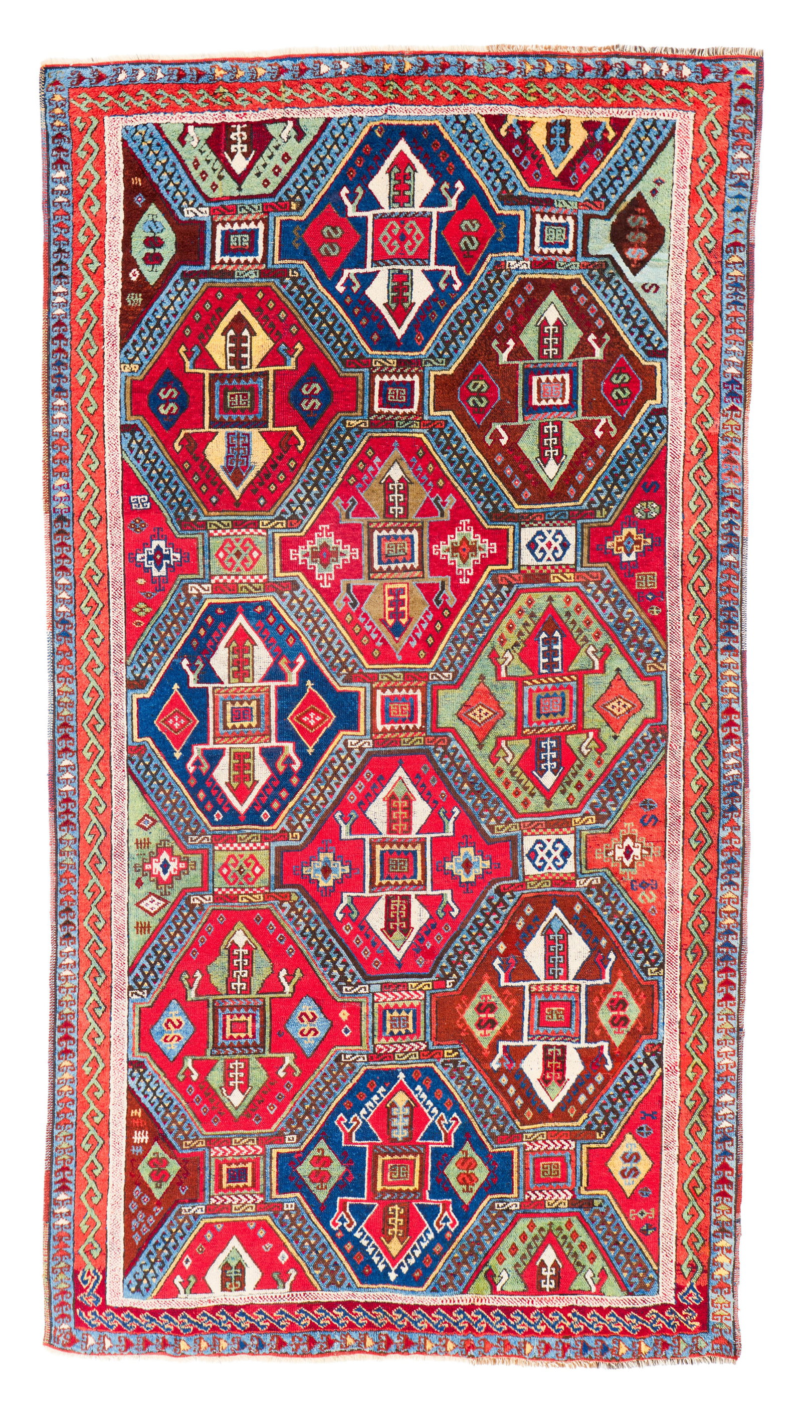 Sarkisla Rug, East Anatolia, ca. 1875: Sarkisla Rug, East Anatolia, ca. 1875 9 ft. x 5 ft. Provenance: The Collection of Dr. Donald Breyer, Highland Park, IL. Literature: For a similar example, see: Julia Bailey, et al., Through the