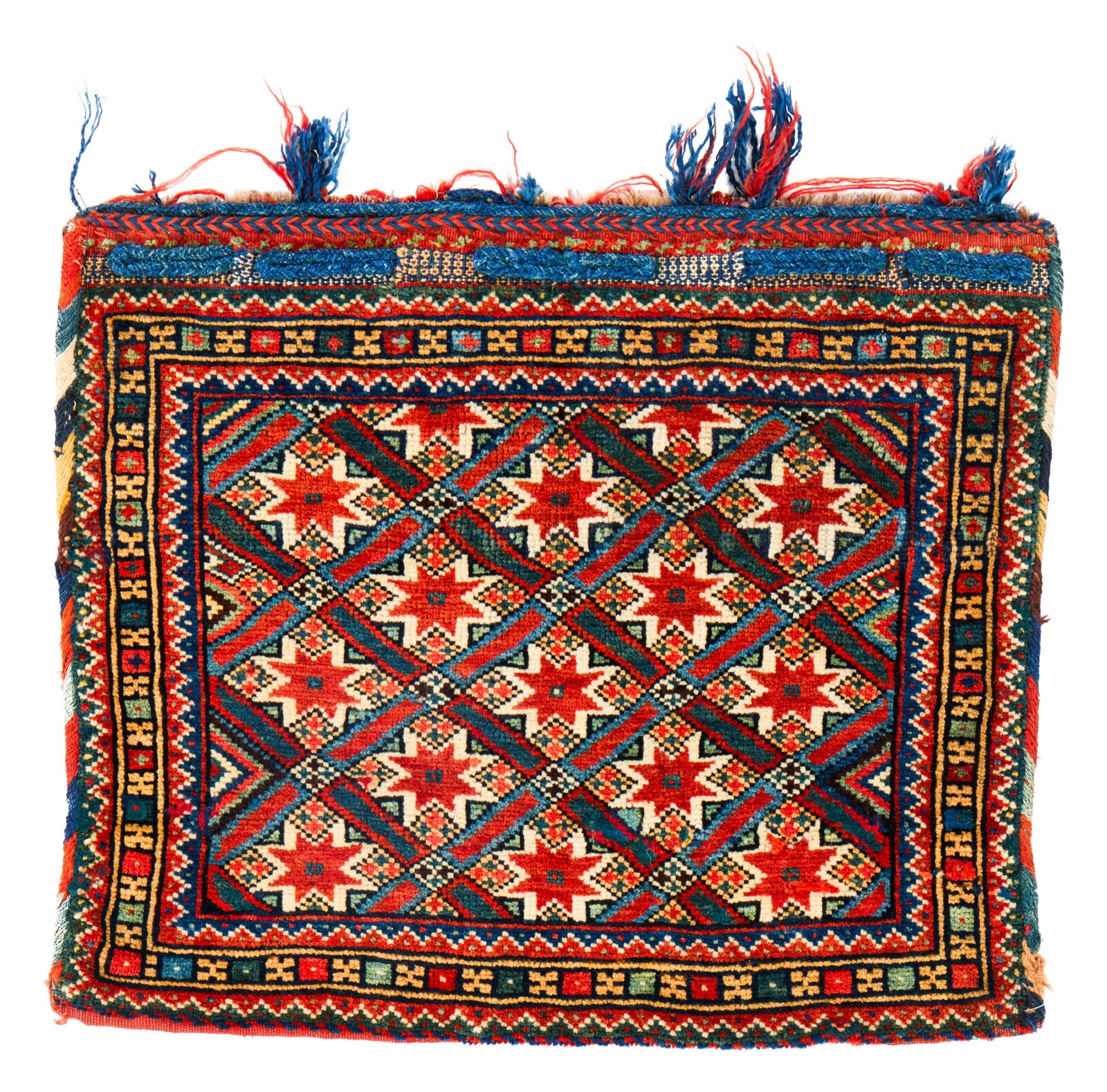 South Persian Bag, ca. 1900: South Persian Bag, ca. 1900 2 ft. x 2 ft. 3 in. Provenance: The Collection of Dr. Donald Breyer, Highland Park, IL.