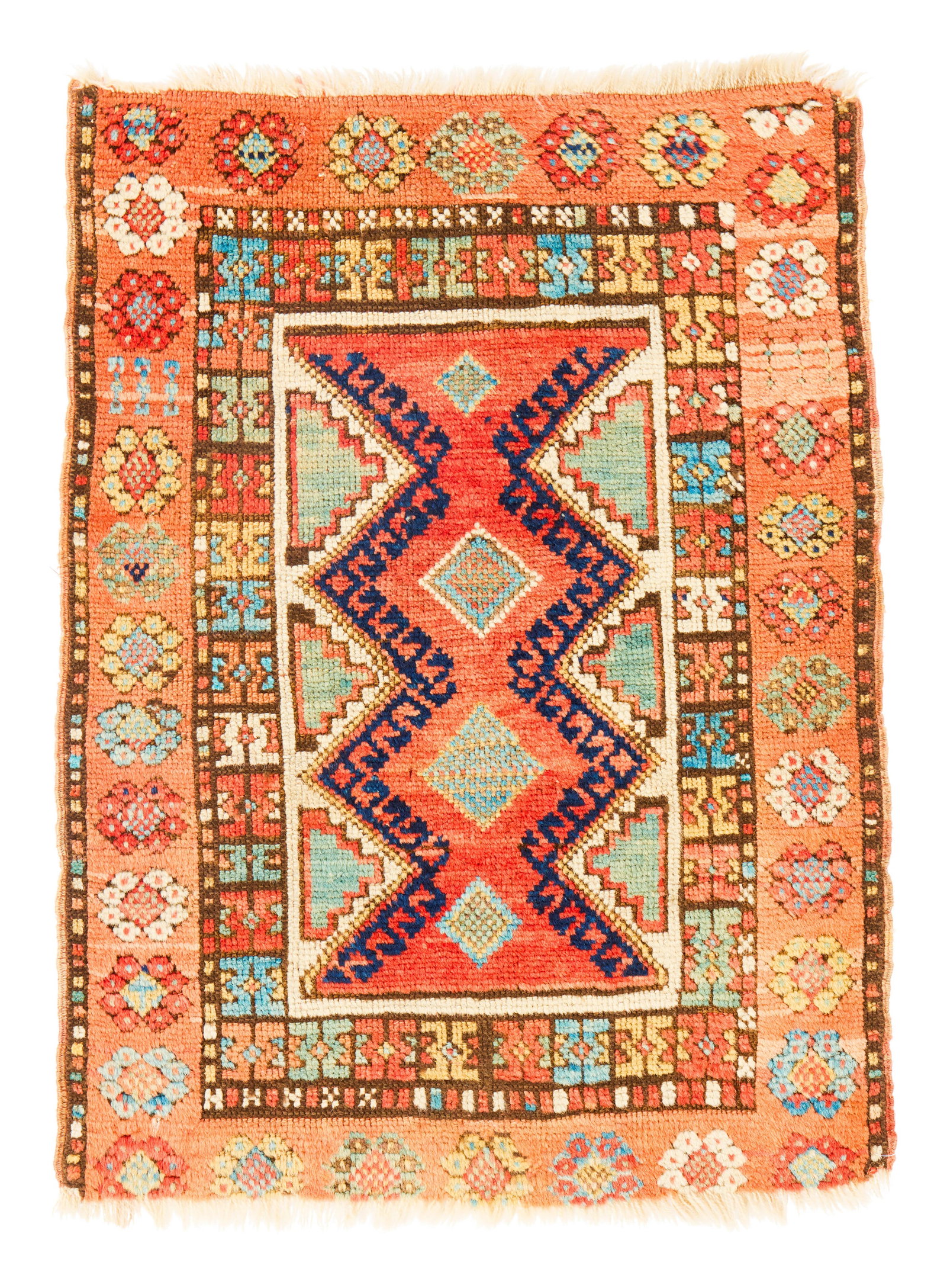 East Anatolian Yastik, ca. 1875: East Anatolian Yastik, ca. 1875 3 ft. x 2 ft. Provenance: The Collection of Dr. Donald Breyer, Highland Park, IL. Other notes: Yastiks ? used as pillow or bolster covers ? are small Turkish rugs