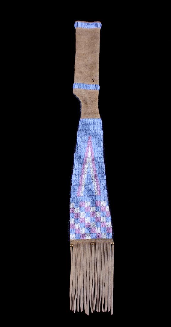 Northern Plains Beaded Tomahawk Drop 19th Century (1 of 13)