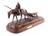Bob Scriver "New Camp" Original Bronze Sculpture - 19