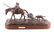 Bob Scriver "New Camp" Original Bronze Sculpture