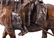 Bob Scriver "New Camp" Original Bronze Sculpture - 7