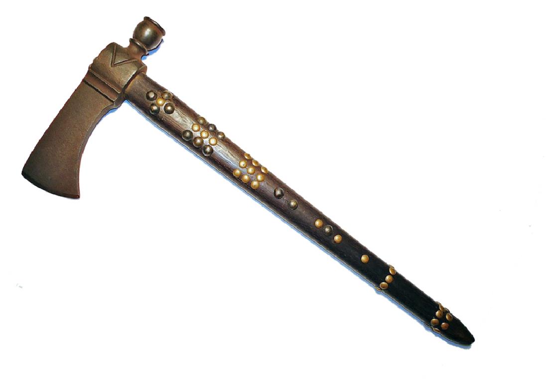 Plains Indian Pipe Tomahawk circa 1900 (1 of 11)